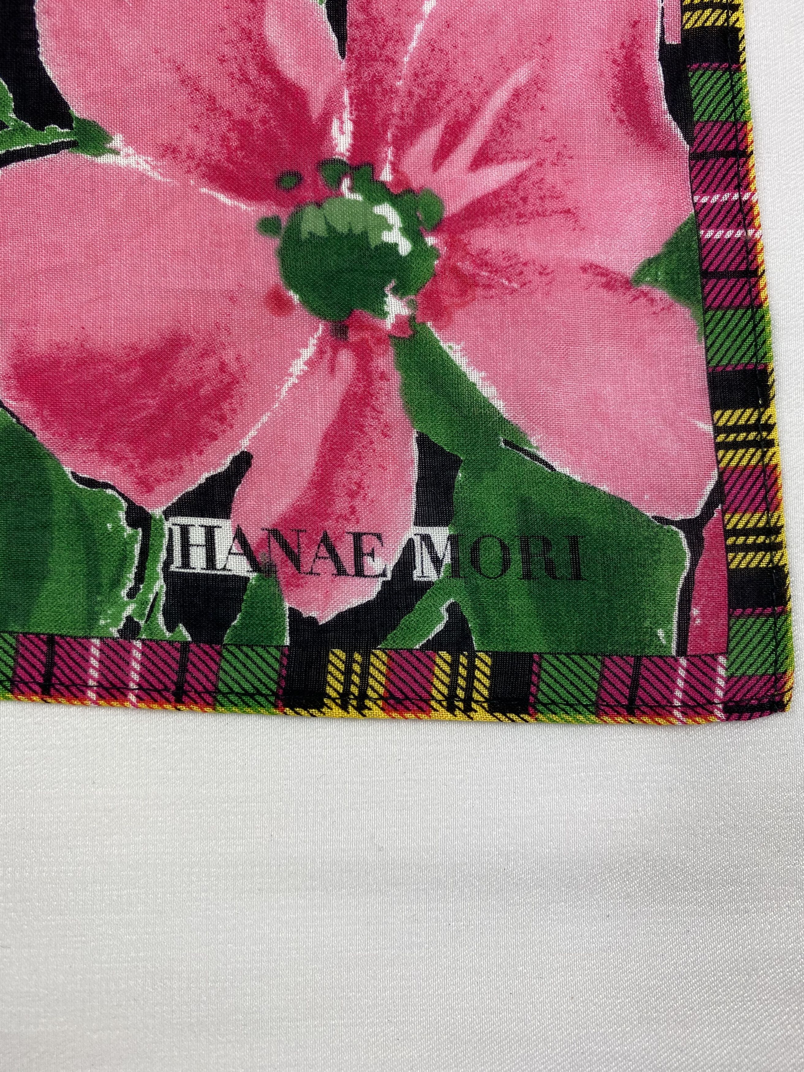 Hanae Mori × Japanese Brand × Vintage Hanae Mori Handkerchief / Bandana / Neckerchief Size ONE SIZE - 5 Thumbnail