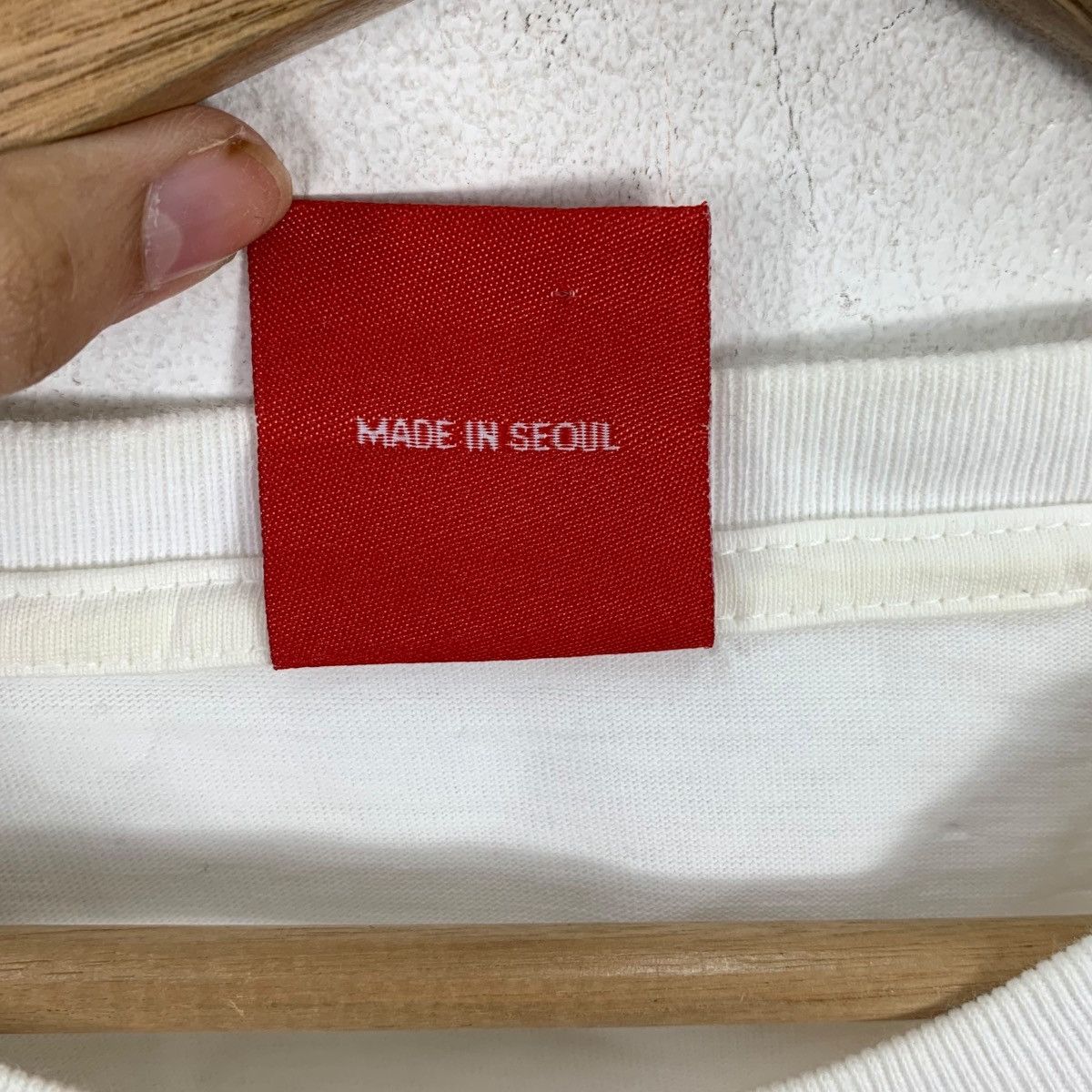 Vintage PARAGRAPH SEOUL KOREA P08 Collection Baggy Top Tee Shirt Size L / US 10 / IT 46 - 8 Thumbnail