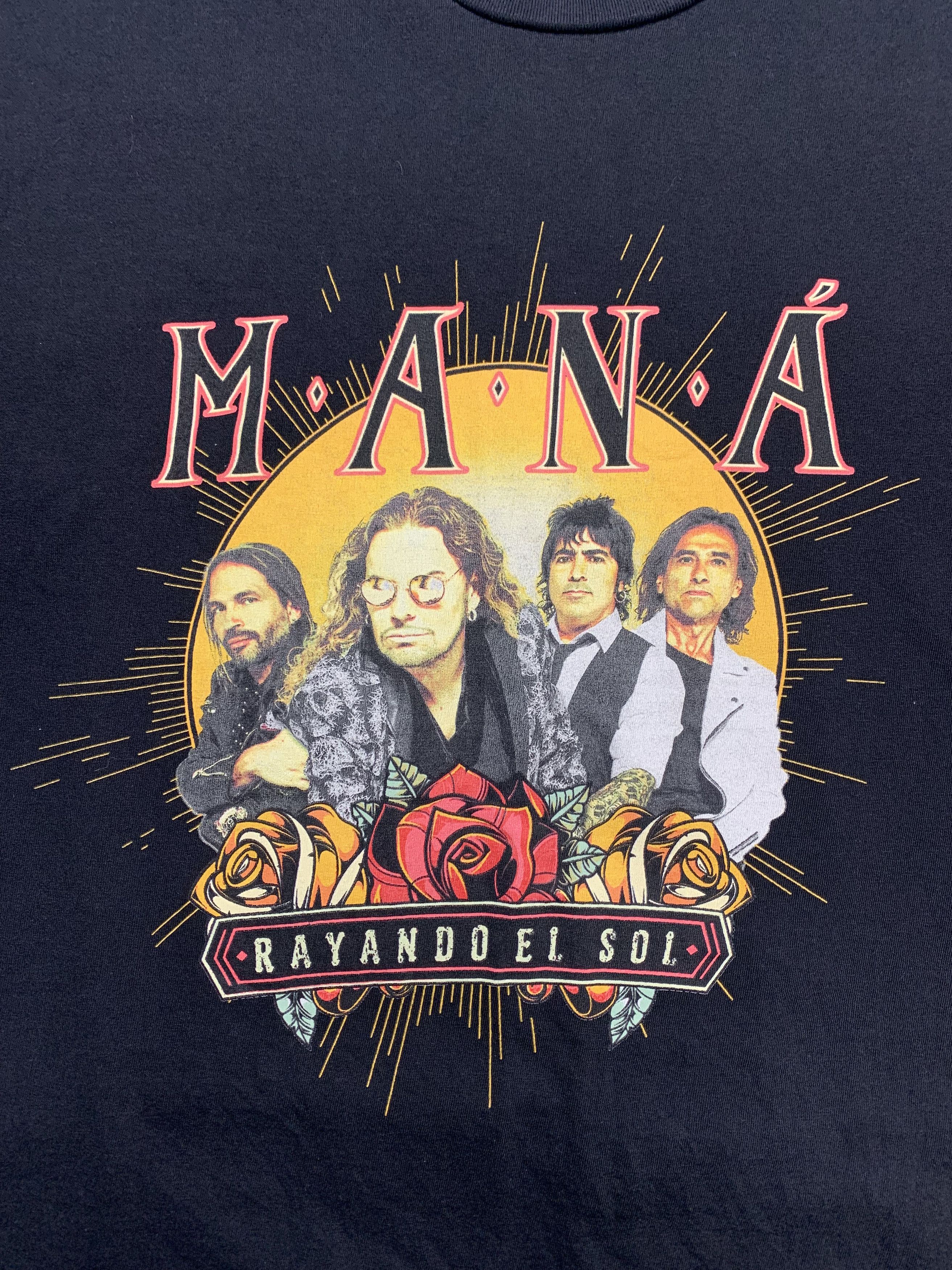 Band Tees MANA Rayando El Sol Tour Band Tee Size US XL / EU 56 / 4 - 2 Thumbnail