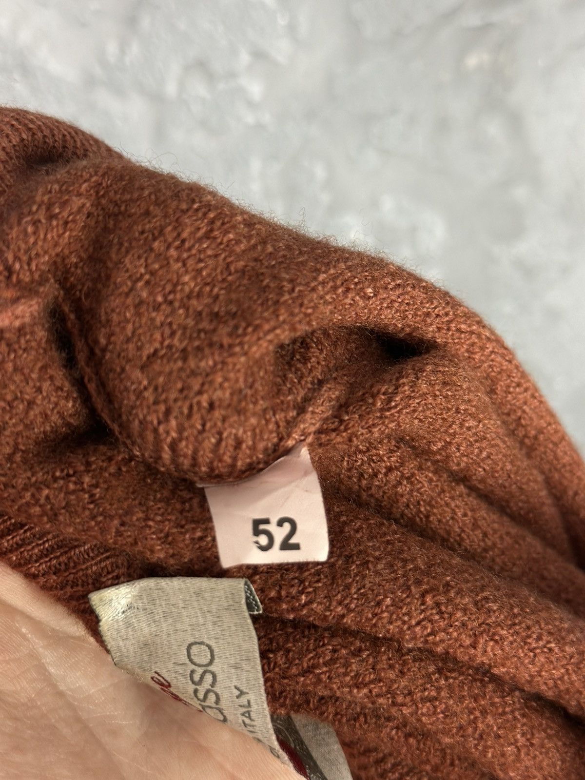 Gran Sasso Vintage Gran Sasso Lana Wool 1/4 Zip Pullover Men's Sweater Size US L / EU 52-54 / 3 - 11 Thumbnail