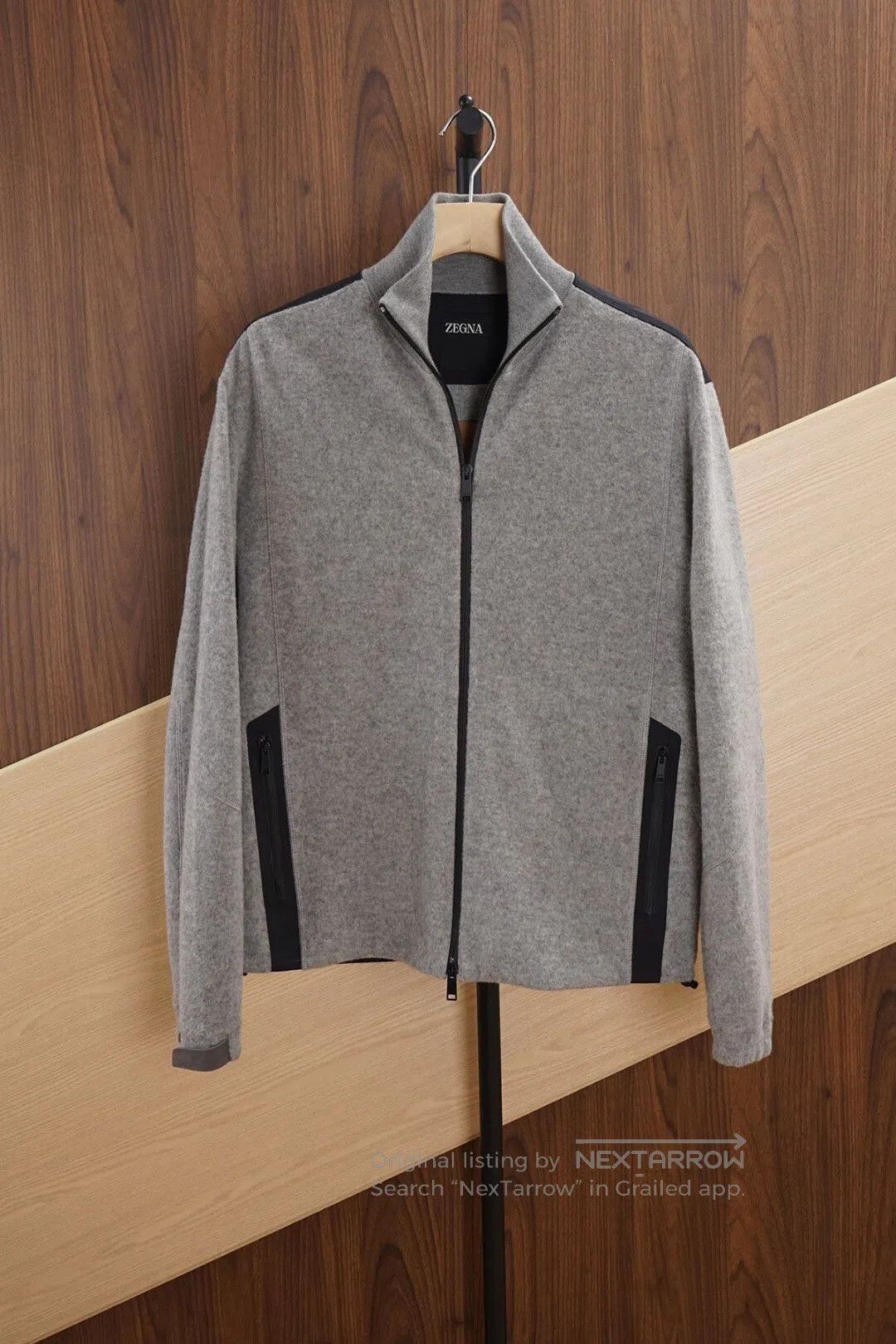 Ermenegildo Zegna ZEGNA Men's Autumn Winter Coat. Size US M / EU 48-50 / 2 - 1 Thumbnail