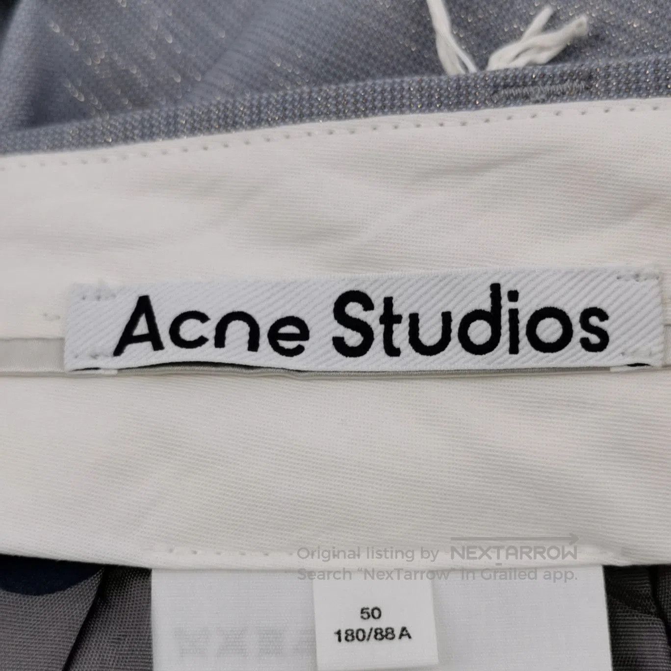 Acne Studios Acne Studios XS Letter Logo Hoody. Size US M / EU 48-50 / 2 - 4 Thumbnail