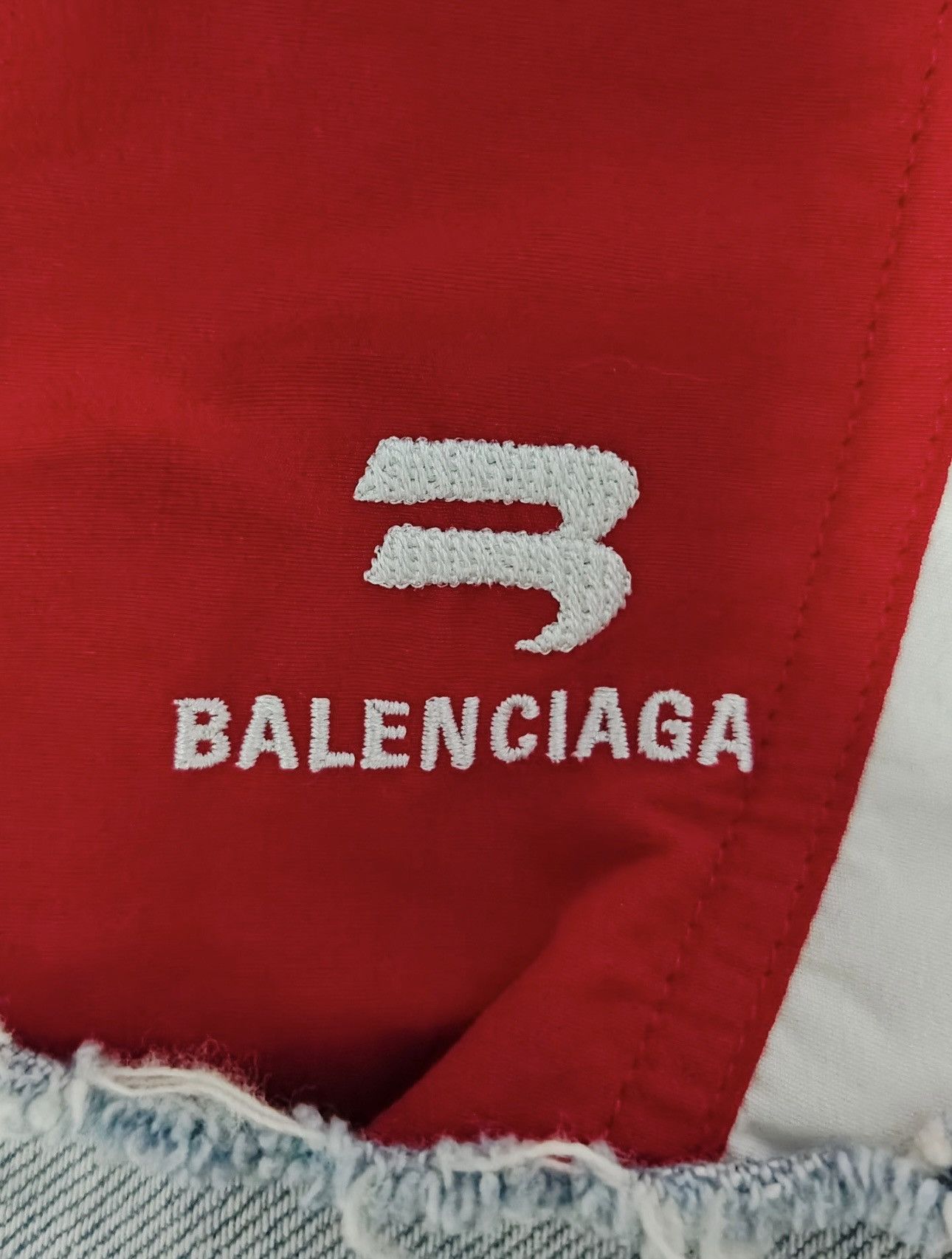 Balenciaga *RARE* Balenciaga AW21 Hybrid Slashed Denim Sz.XS Size US 30 / EU 46 - 5 Thumbnail
