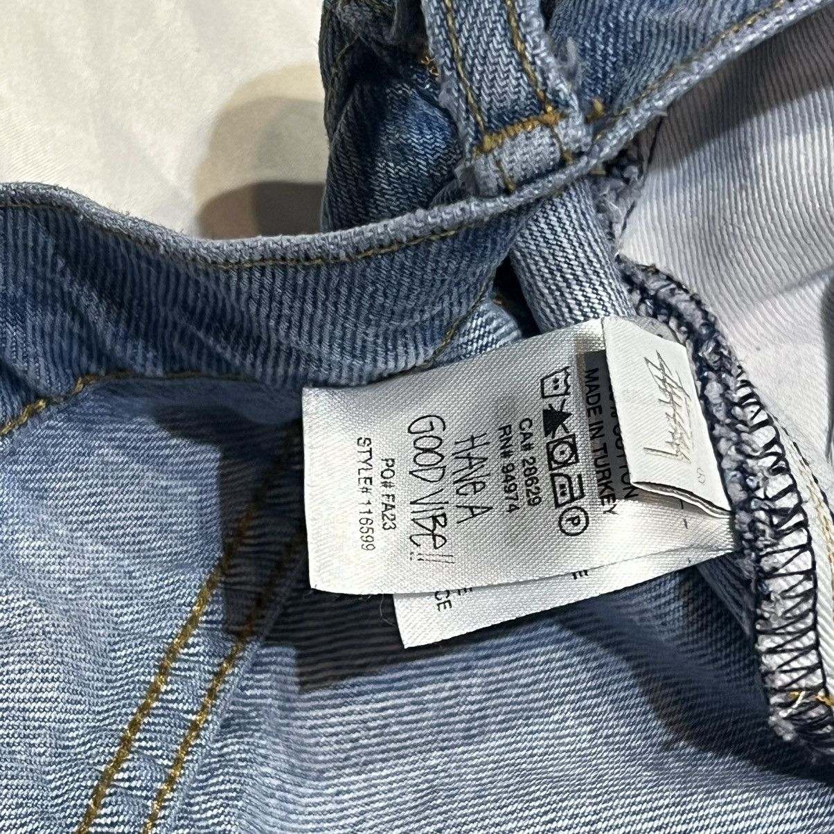 Stussy Big Ol’ Jeans, Light Wash Size US 38 / EU 54 - 4 Thumbnail