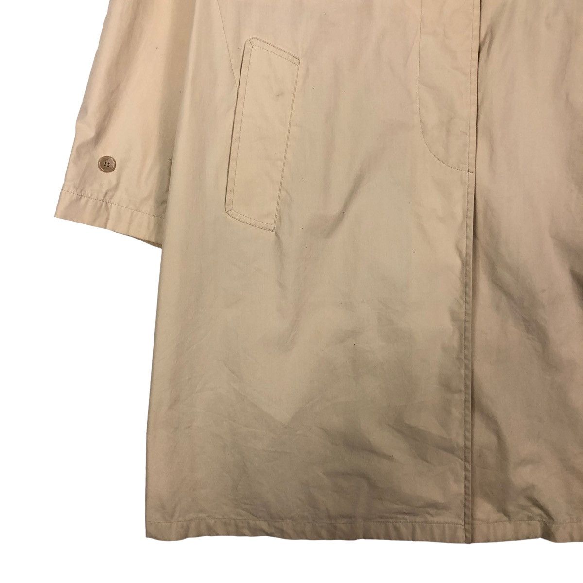 Bally × Designer 🔥VINTAGE LONG JACKET BALLY MADE IN ITALY DOUBLE COLLAR Size US M / EU 48-50 / 2 - 5 Thumbnail