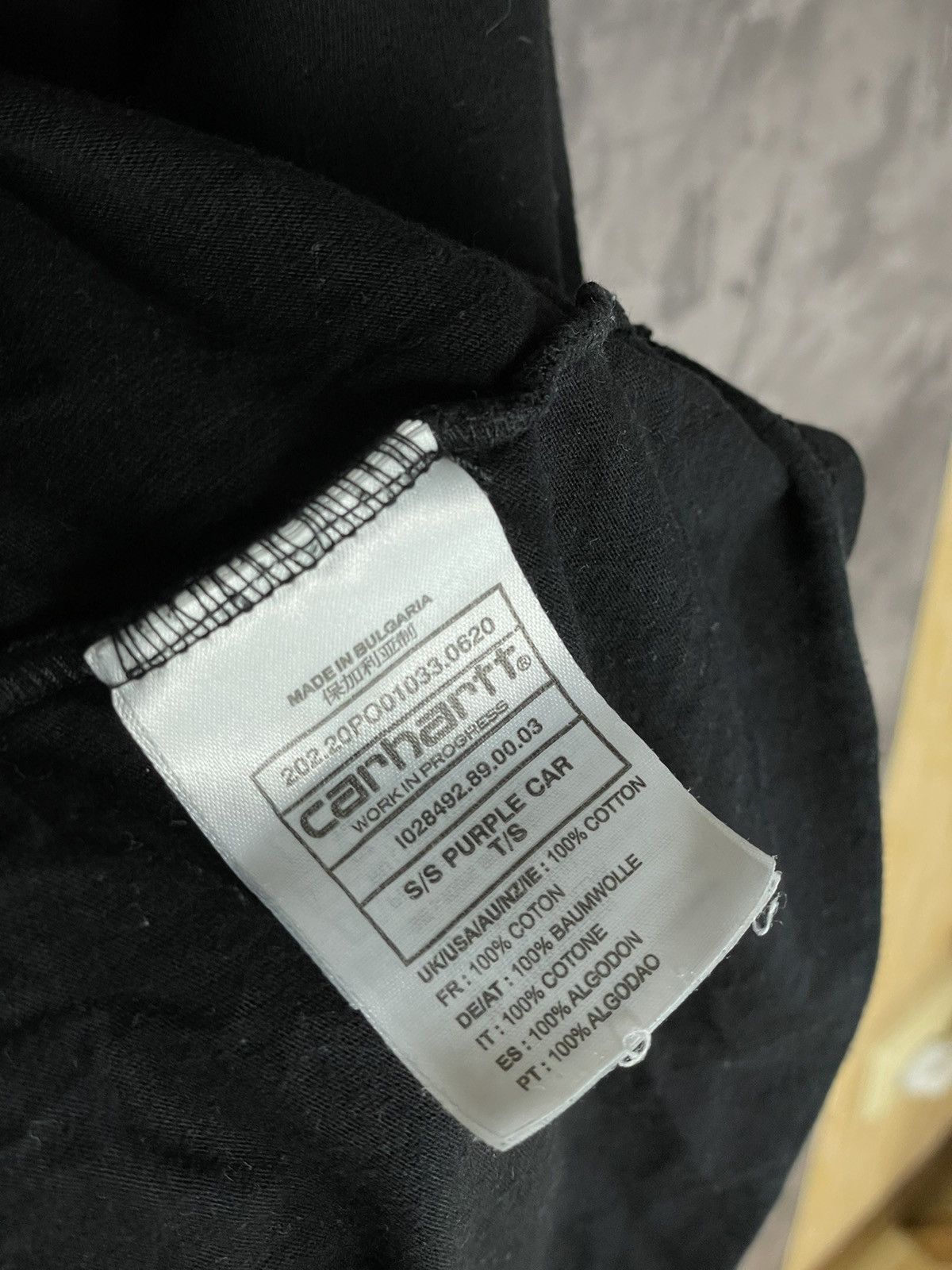 Carhartt × Vintage CARHARTT CENTER LOGO PURPLE CAR Y2K OVERSIZE BOXY T-SHIRT Size US S / EU 44-46 / 1 - 10 Thumbnail