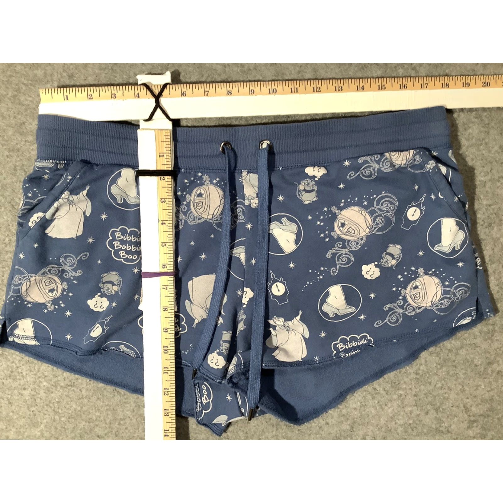 Disney Disney Cinderella Sleepwear Blue Soft Athletic Shorts Size Large Size 36" / US 14 / IT 50 - 6 Thumbnail