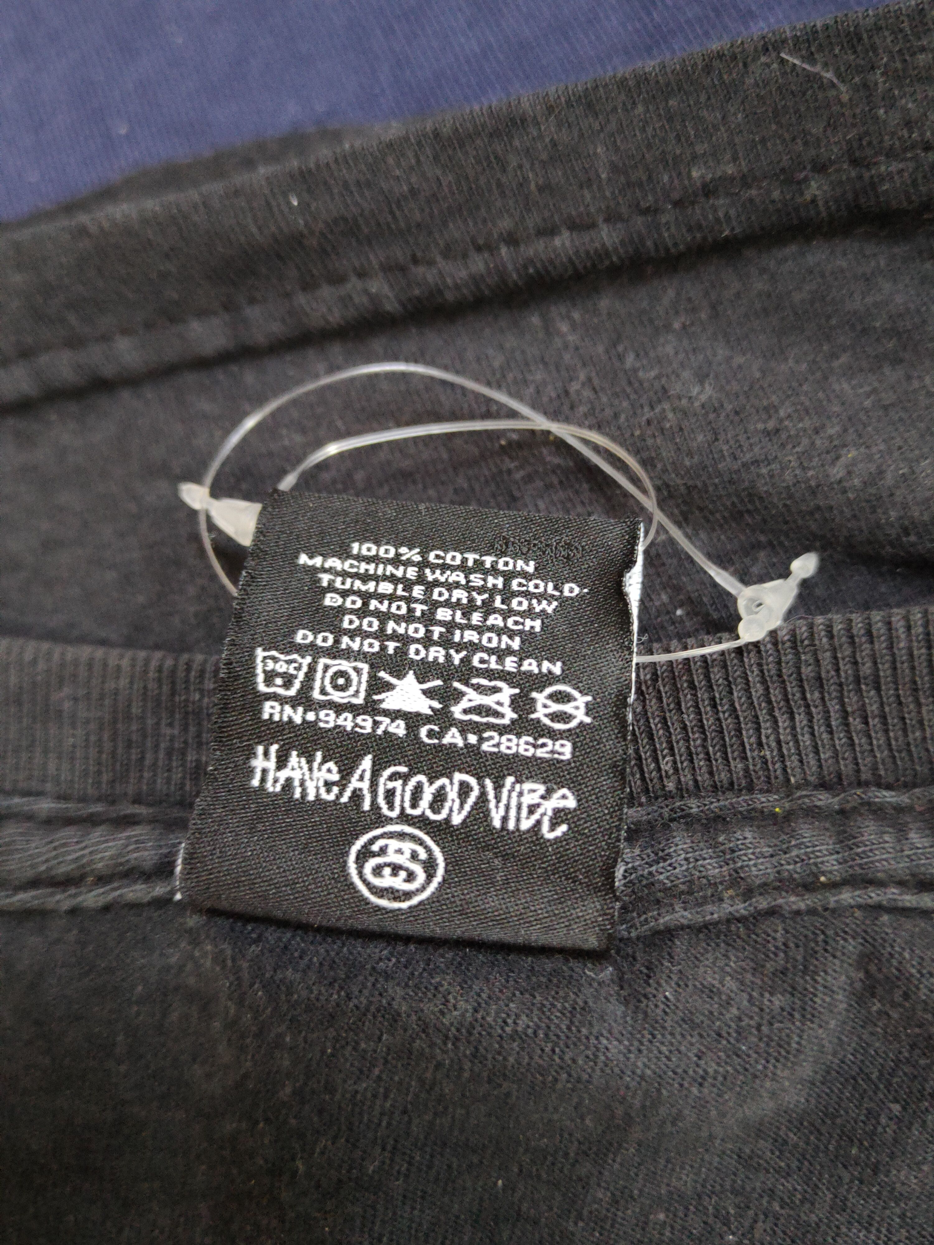 Stussy Stussy Black Faded Sleeveless vintage worn tee #S2045 Size US XL / EU 56 / 4 - 11 Thumbnail
