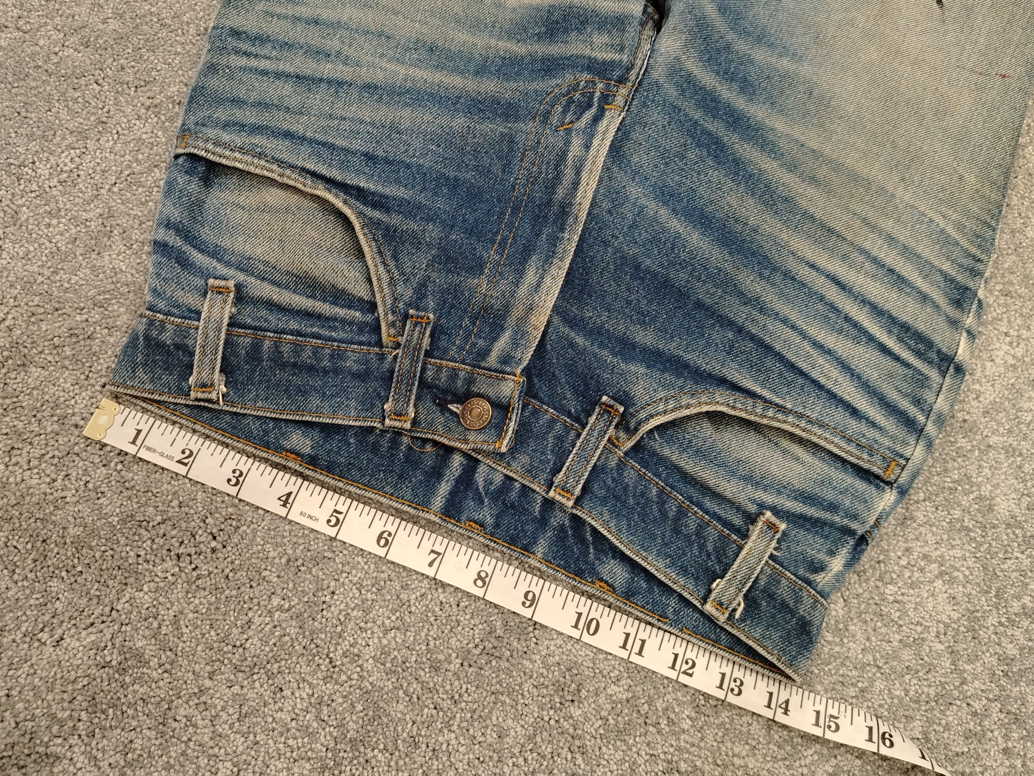 Levi's Levis 646 Jeans Flare Bell Bottom Vintage Size US 28 / EU 44 - 14 Thumbnail