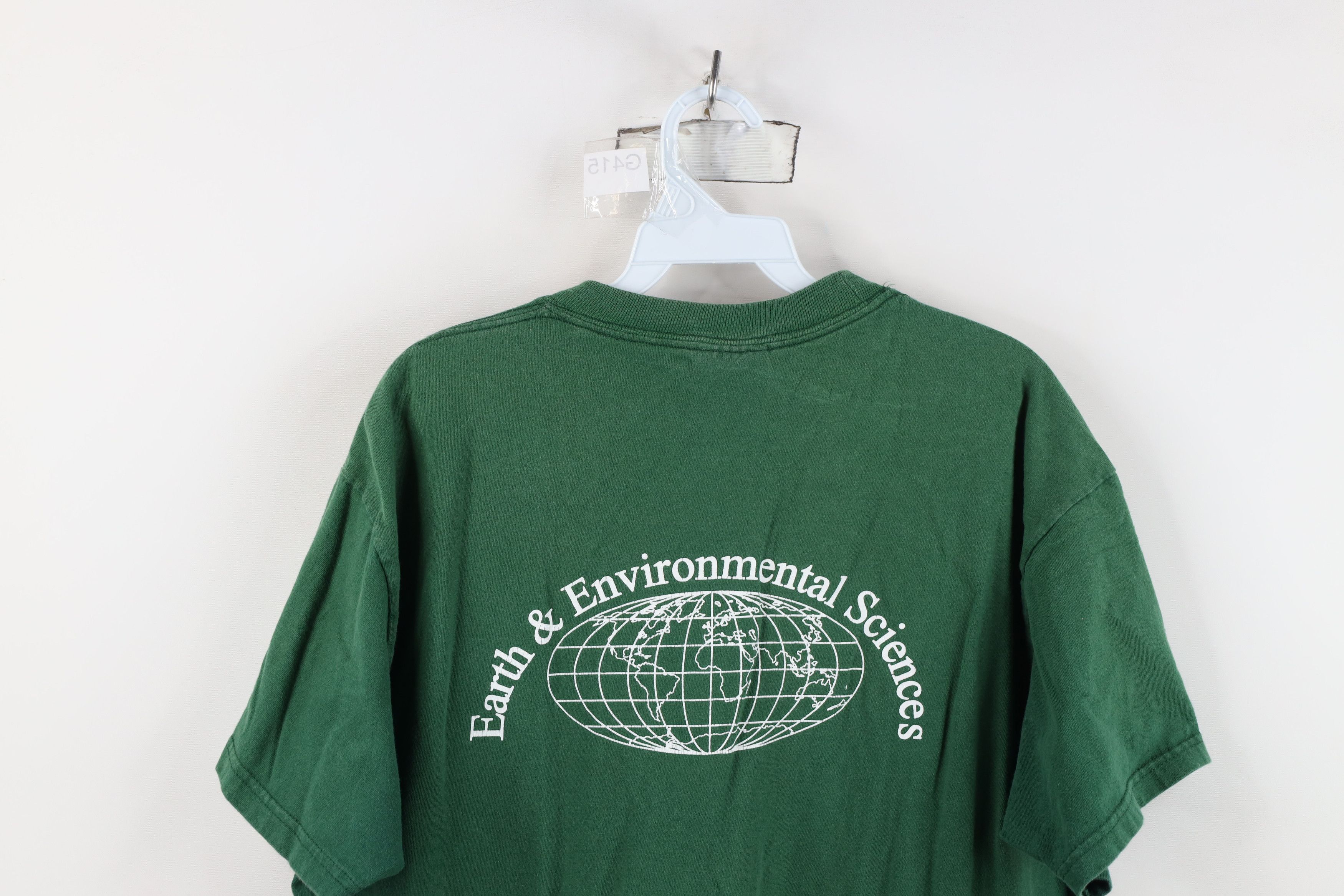 Vintage Vintage 90s University Earth Environmental Science T-Shirt Size US L / EU 52-54 / 3 - 12 Thumbnail