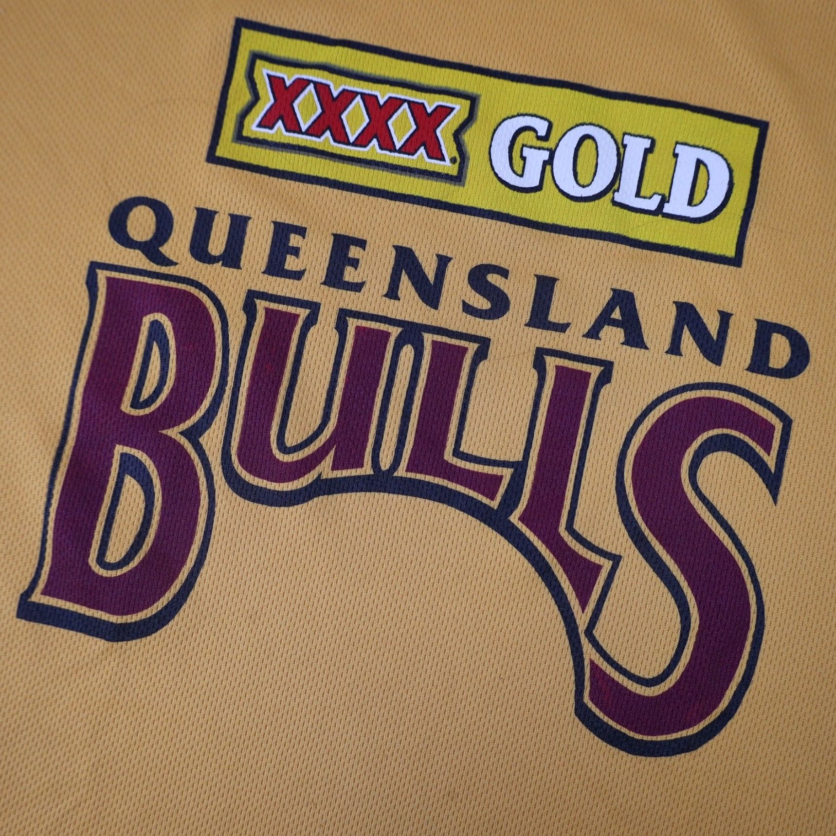 Vintage VINTAGE Queensland Bulls Cricket XXX Gold Nike Shirt Jersey? Size US M / EU 48-50 / 2 - 5 Thumbnail