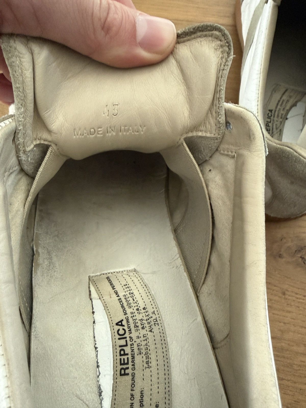 Maison Margiela Maison Margiela Replica Gats Size US 10.5 / EU 43-44 - 4 Thumbnail