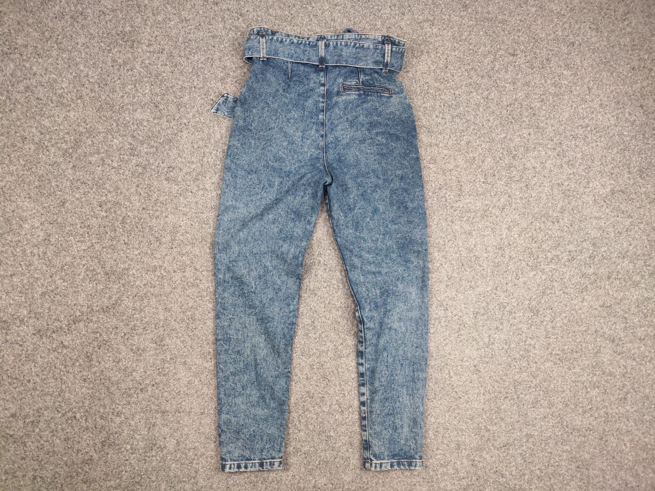Sezane Sezane rue saint fiacre Paris Design Ankle belt Denim Jeans Size 36" / US 14 / IT 50 - 10 Thumbnail