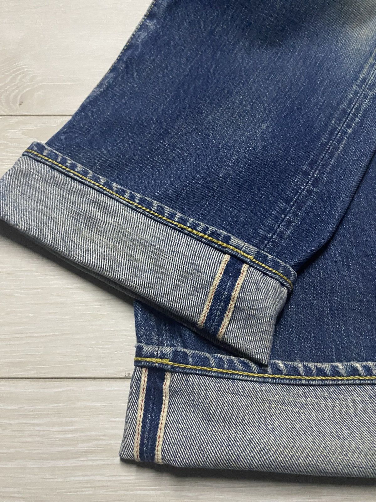 Acne Studios Vintage Canton Blue Wash Selvedge Denim Loose Jeans Size US 28 / EU 44 - 13 Thumbnail