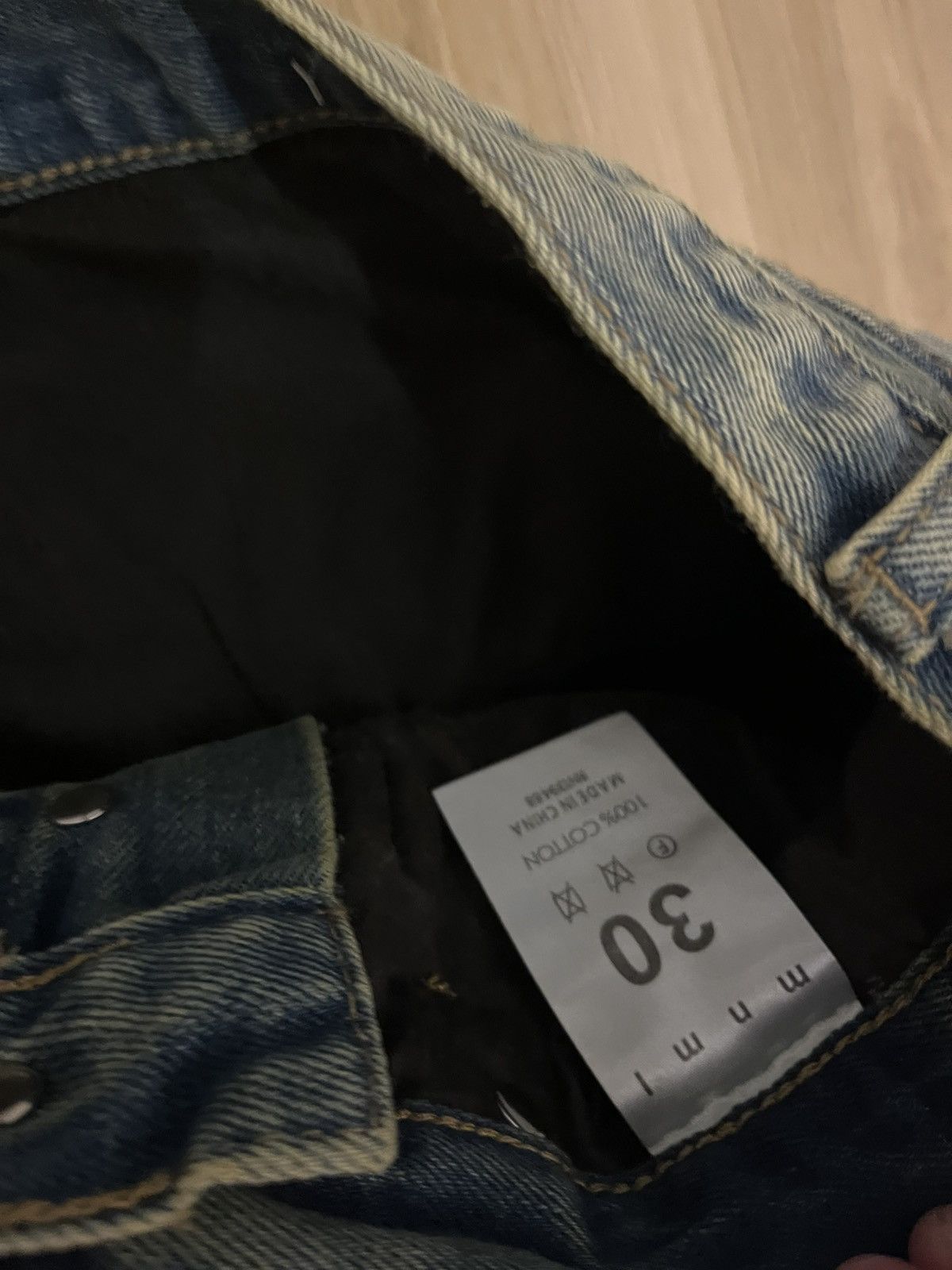 MNML baggy ripped denim Size US 30 / EU 46 - 3 Thumbnail