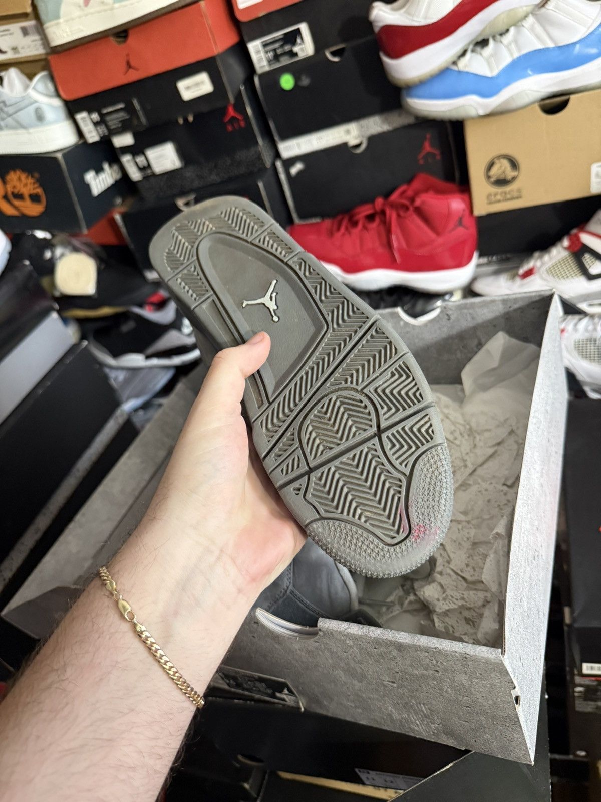 Jordan Brand Jordan retro 4 wet cement sz 8 Size US 8 / EU 41 - 5 Thumbnail