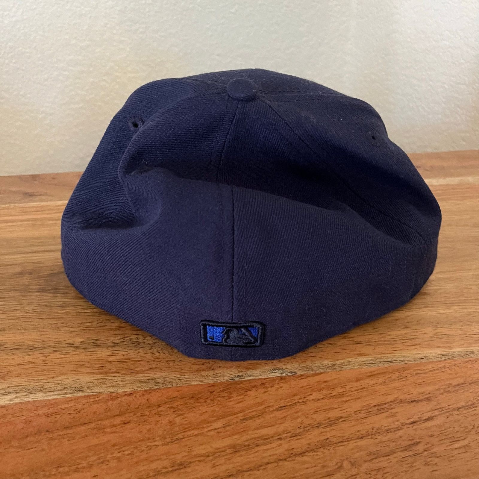 New Era NWT New Era Yankees Fitted Hat League Pop Blue Size 7 3/8 Size 40 - 4 Thumbnail