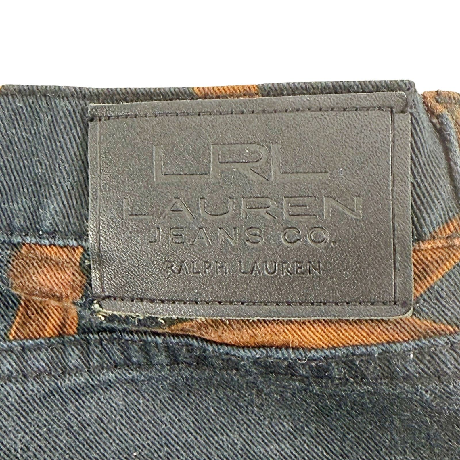 Ralph Lauren LRL Lauren Jeans Ralph Petite Bridle Equestrian Jeans 10P Size 32" / US 10 / IT 46 - 5 Thumbnail