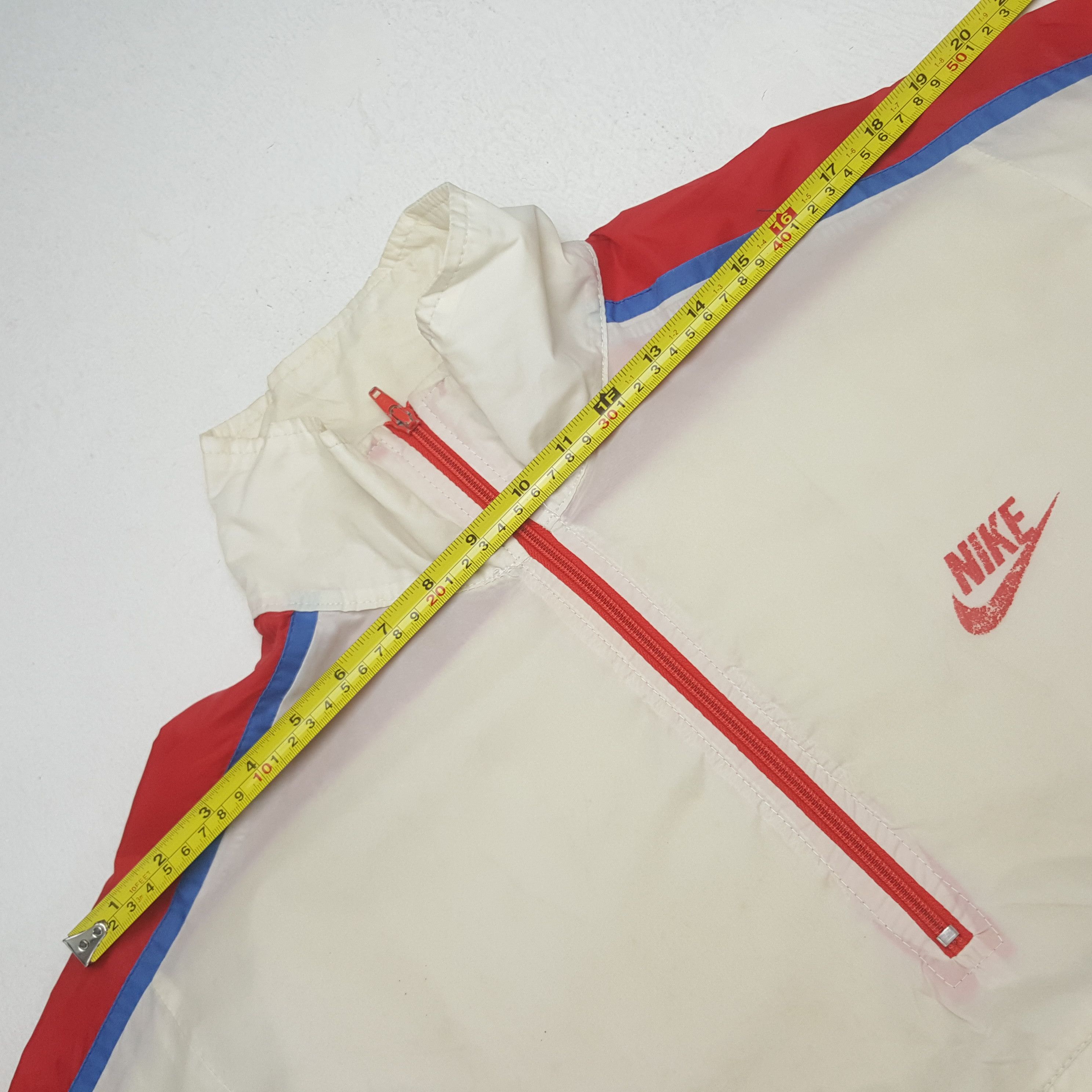 Nike Nike Blue Tag Half Zipper Sports Outdoor Windbreaker Jacket Size US L / EU 52-54 / 3 - 9 Thumbnail