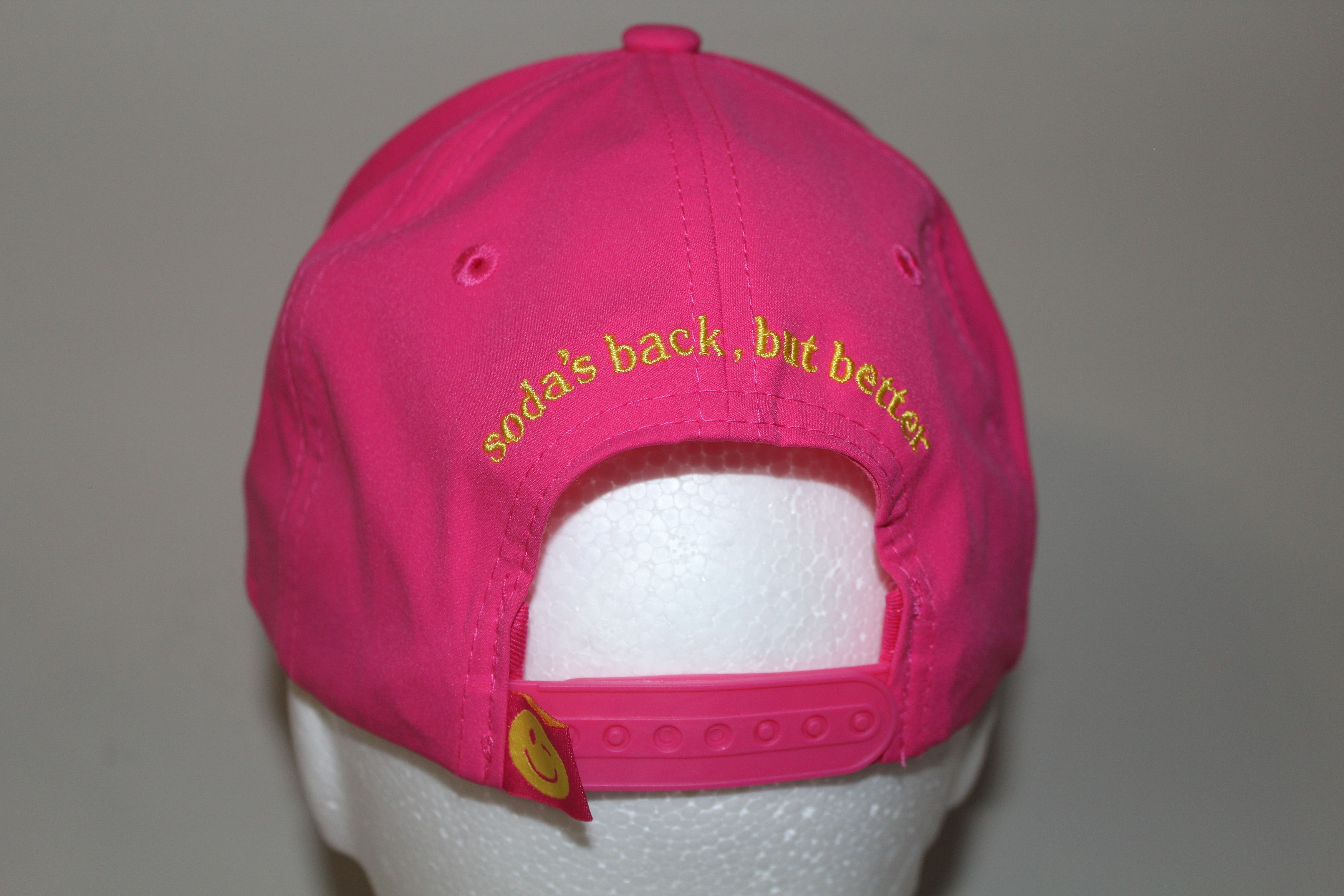 Other Drink Poppi Soda Sponsor Pink Tiktok Dad Baseball Hat Size ONE SIZE - 4 Thumbnail