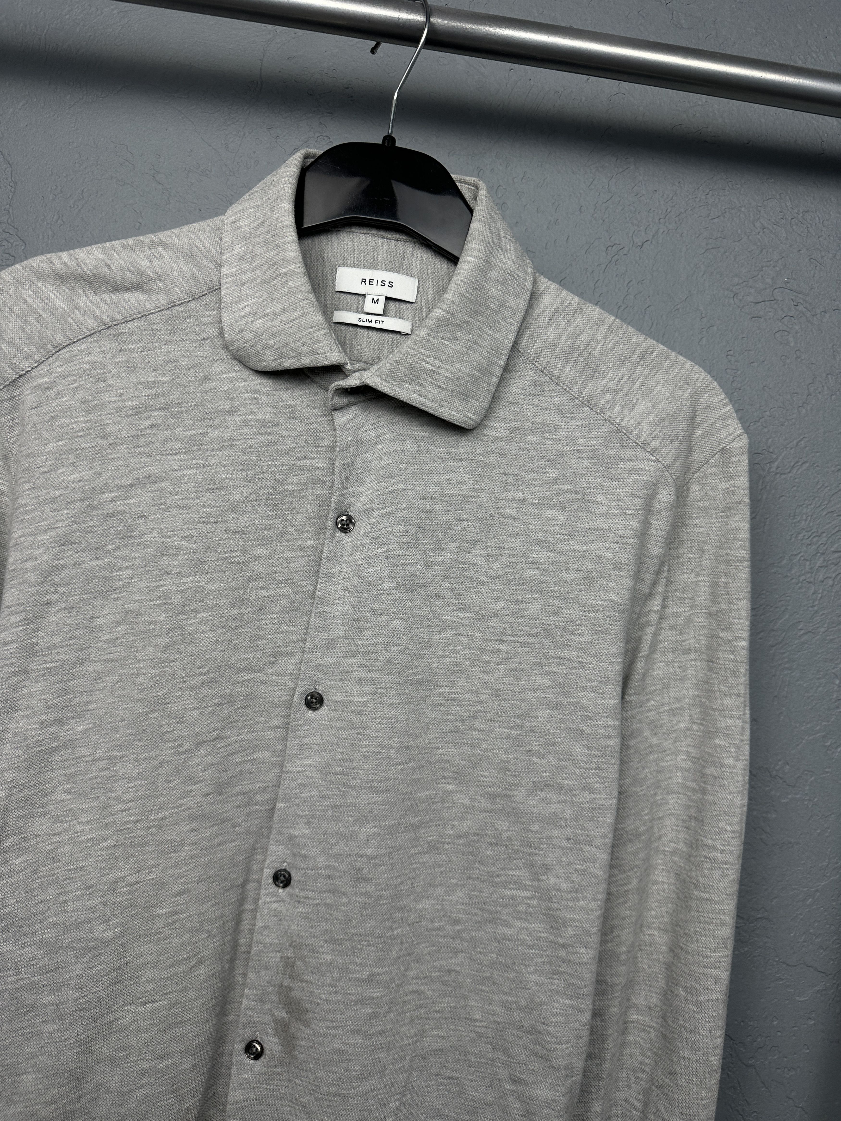 Reiss Reiss Mens Long Sleeve Knit Shirt Size US M / EU 48-50 / 2 - 2 Thumbnail