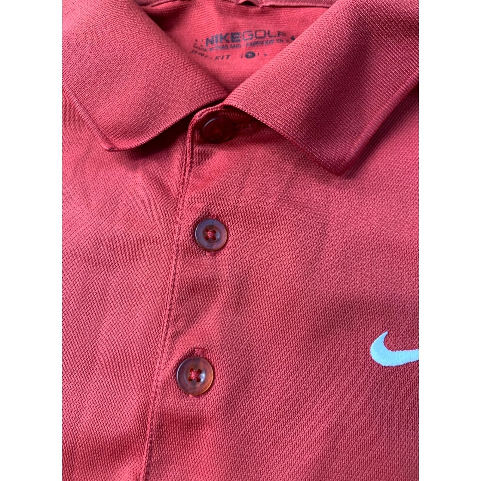 Nike NIKE GOLF DRI-FIT 2011 MEN POLO SHIRT JERSEY SIZE S RED POLO Shirt Golf Mens Size US S / EU 44-46 / 1 - 5 Thumbnail