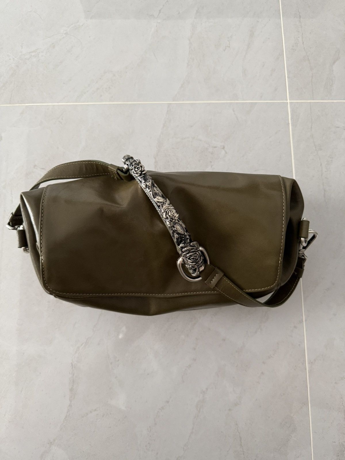 Enfants Riches Deprimes Enfants Riches Deprimes Runway Rose Heavy Silver Handle Bag Size ONE SIZE - 12 Thumbnail