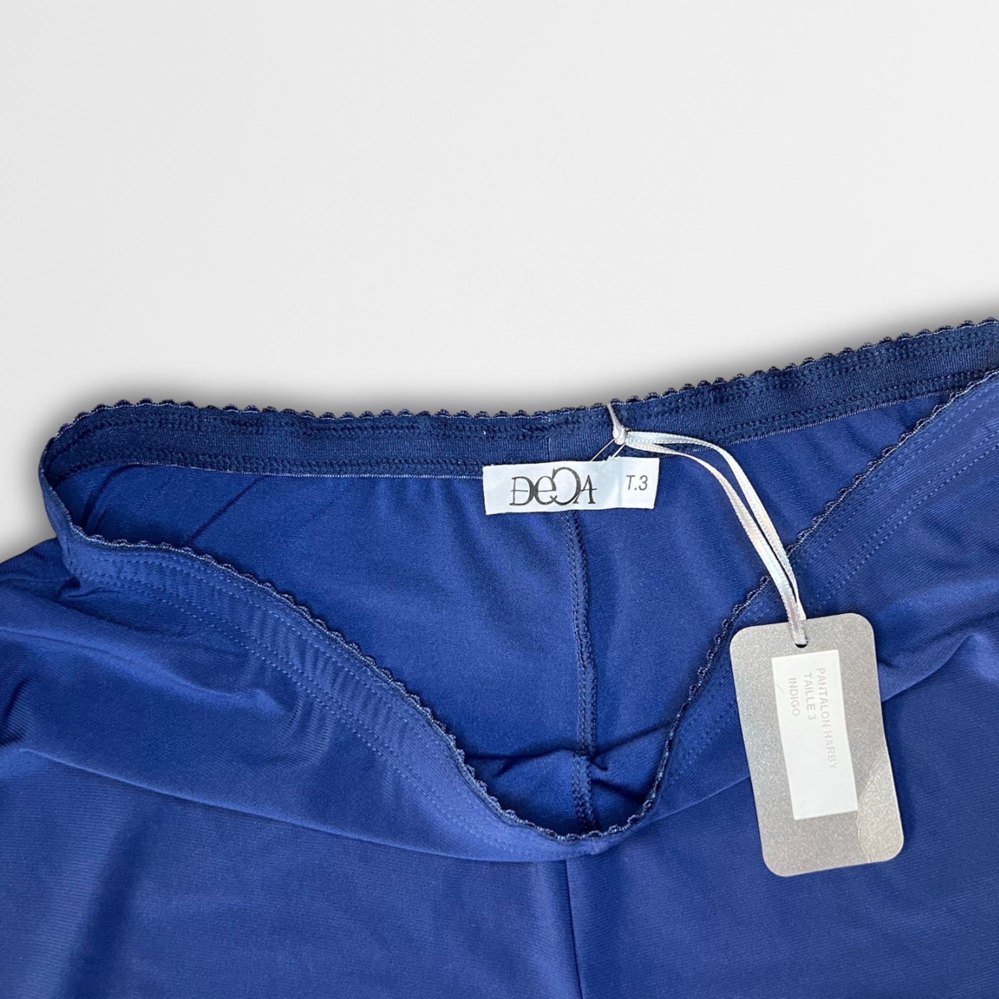 Other NWT DECA Wide Leg Cropped Trousers Elastic Waist Comfortable Size 31" - 5 Thumbnail