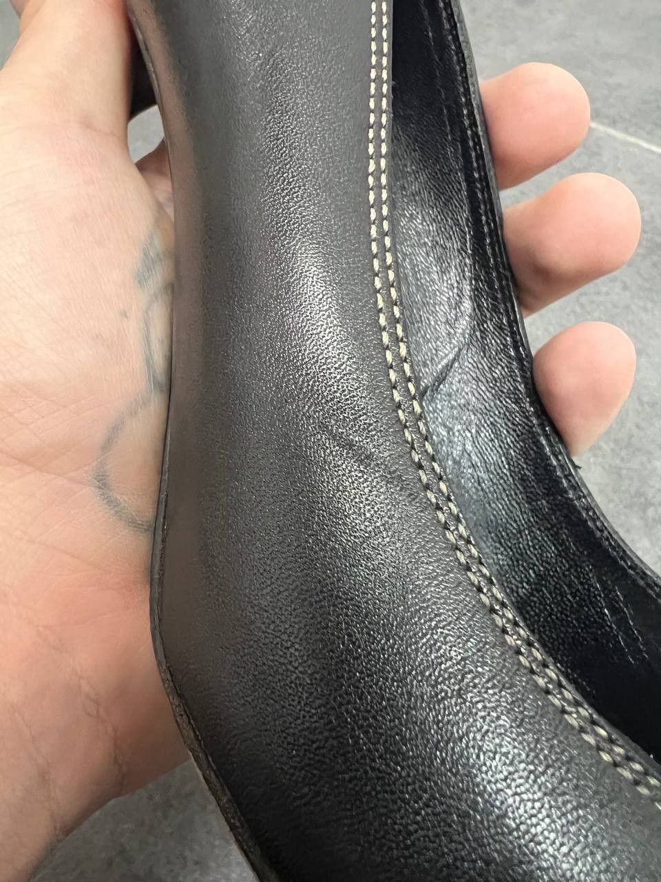 Gucci Gucci GG Soho Logo Leather Pump Heels Size US 10 / IT 40 - 4 Thumbnail