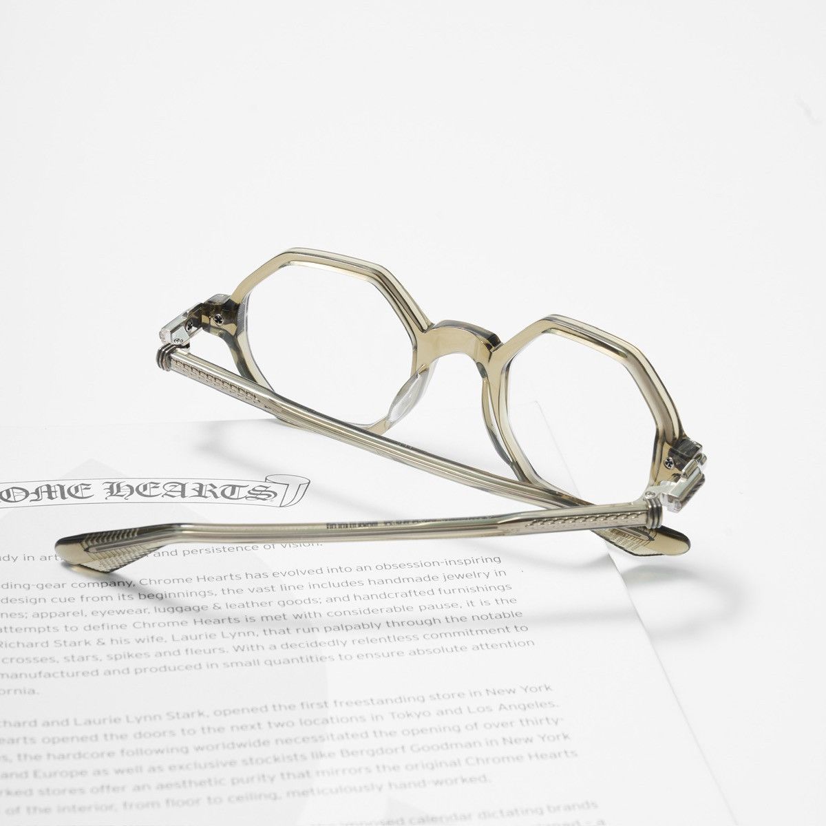 Chrome Hearts CHROME HEARTS CLITCO ARMY GLASSES Size ONE SIZE - 7 Thumbnail