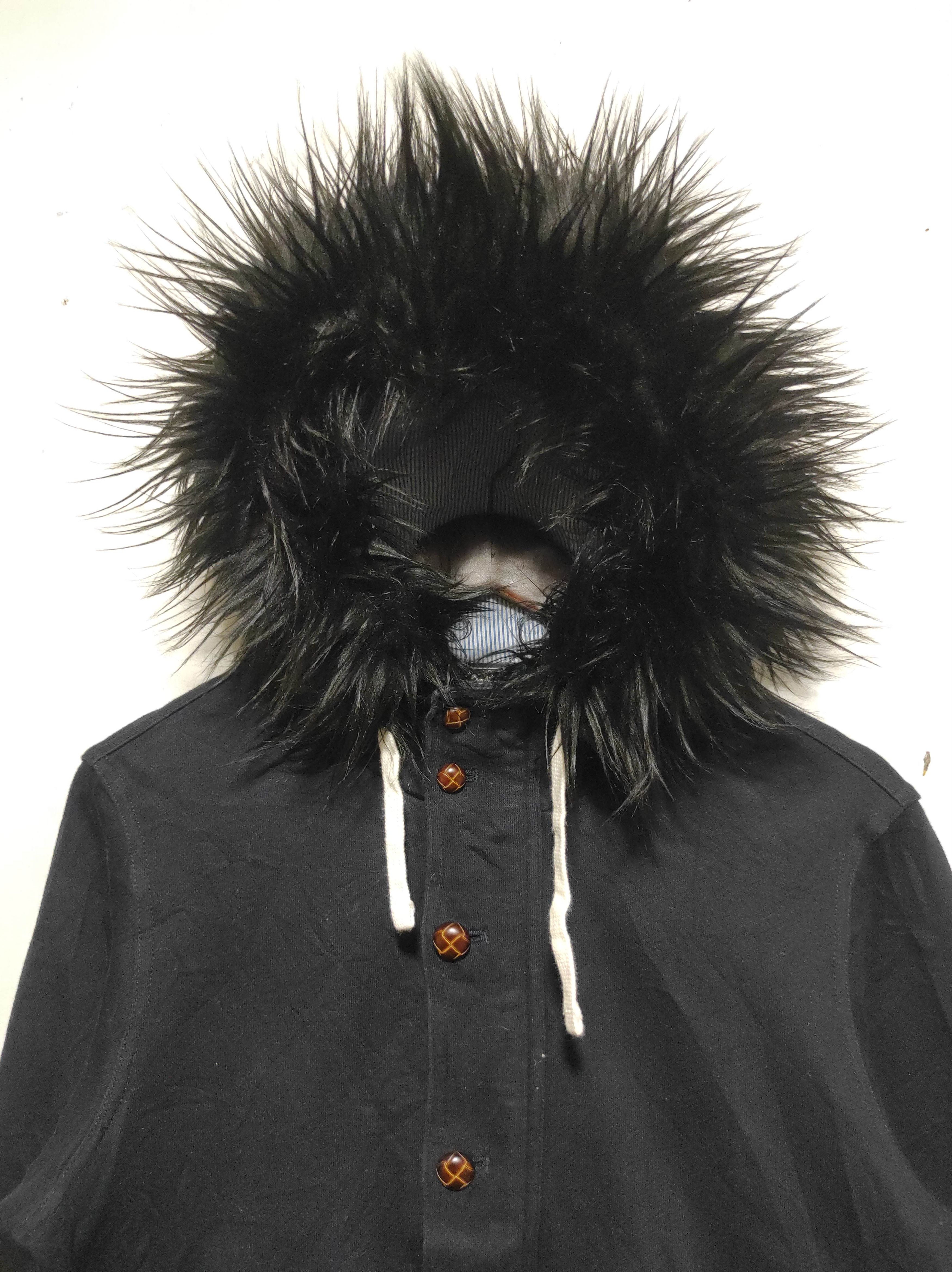 Hysteric Glamour Beams Zip Button Fur Hoodie Ifsixwasnine Lgb Style Size US S / EU 44-46 / 1 - 3 Thumbnail
