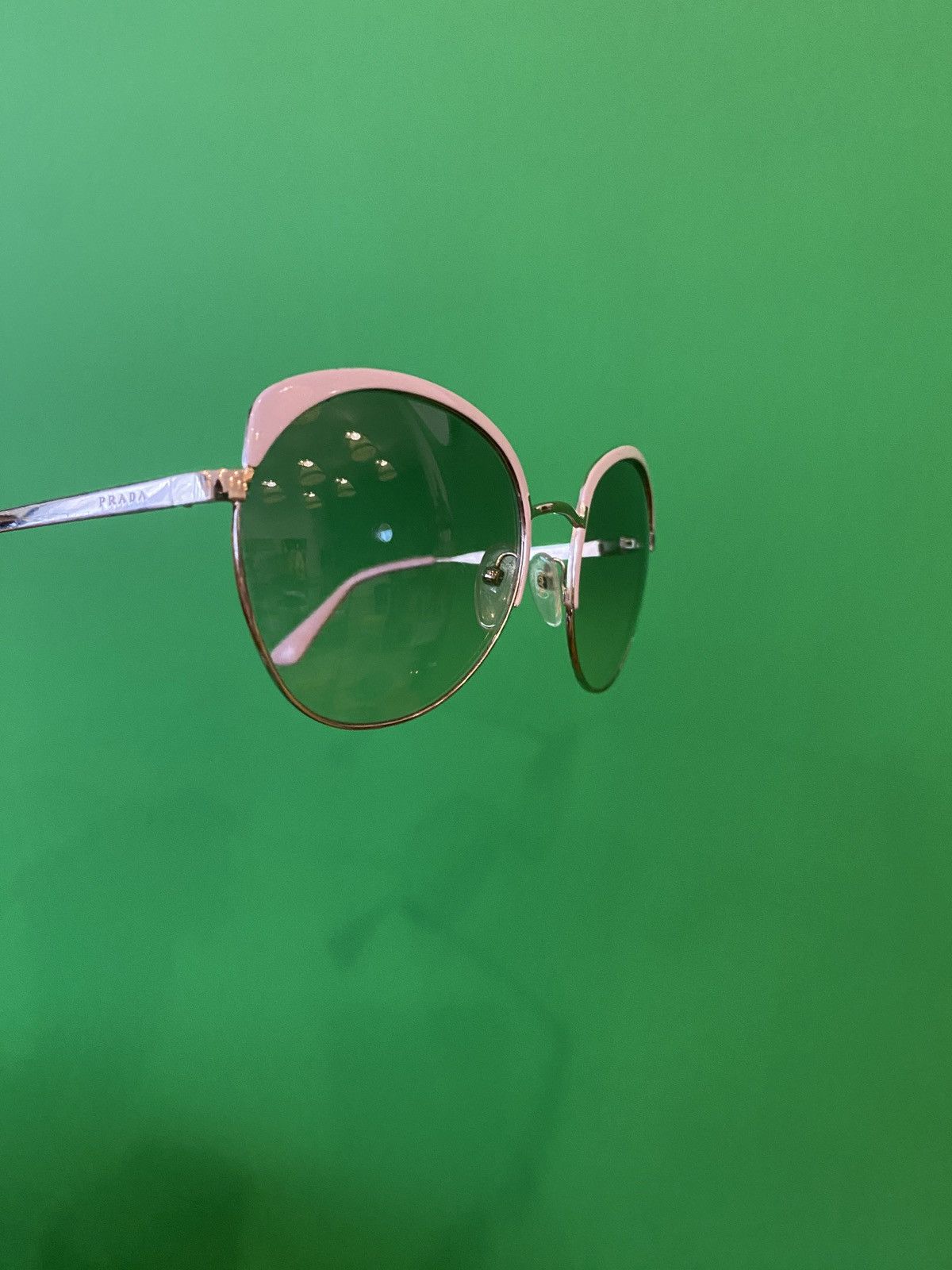 Prada Prada Oval Sunglasses SPR54S Size ONE SIZE - 1 Thumbnail