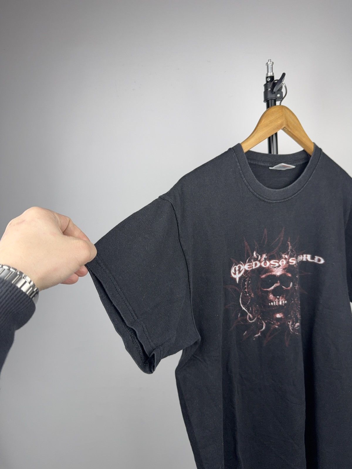 Band Tees 00s Medusa’s Child Skull Graphic Band T-Shirt Heavy Cotton Size US M / EU 48-50 / 2 - 7 Thumbnail