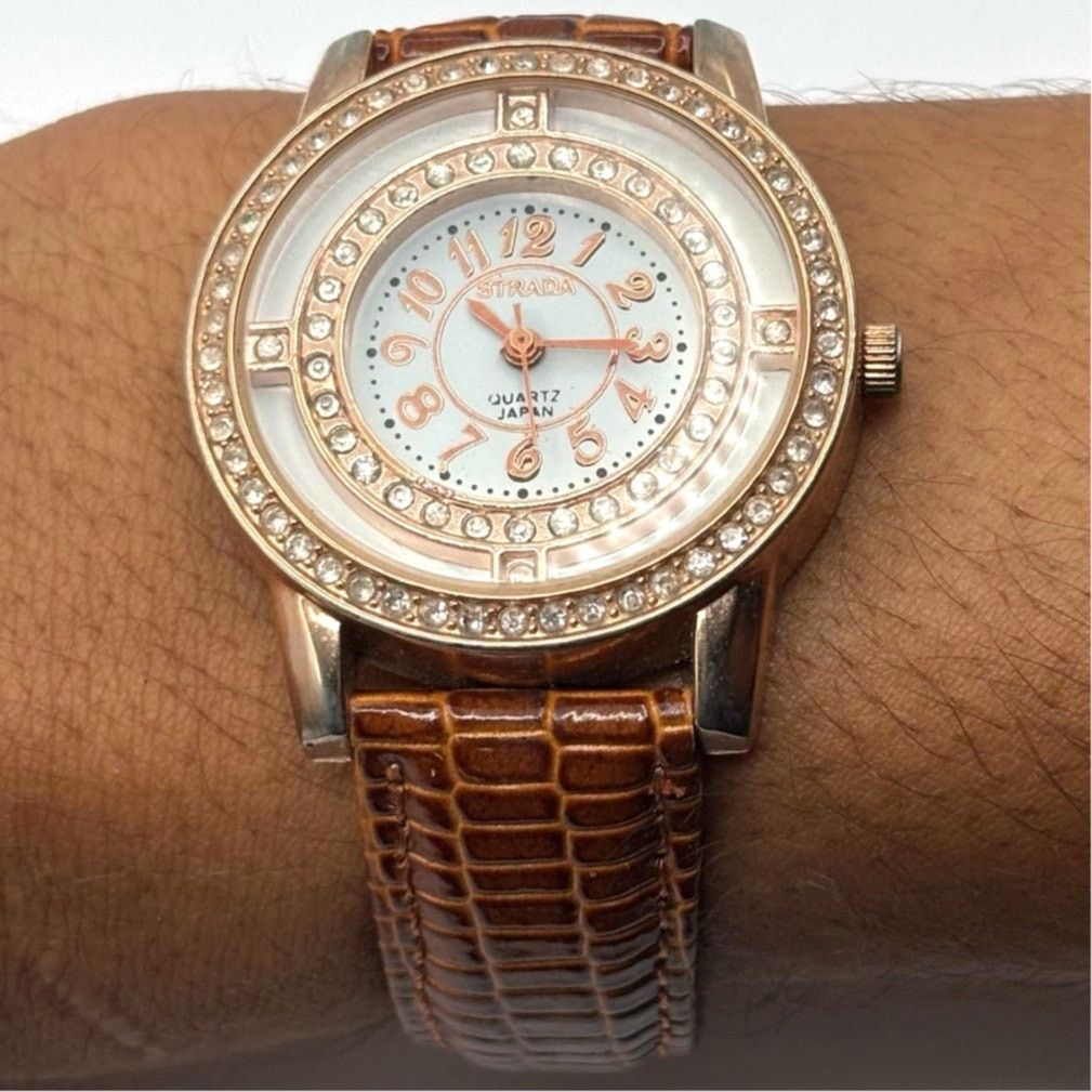Collina Strada Brown Strada Watch Size ONE SIZE - 1 Thumbnail
