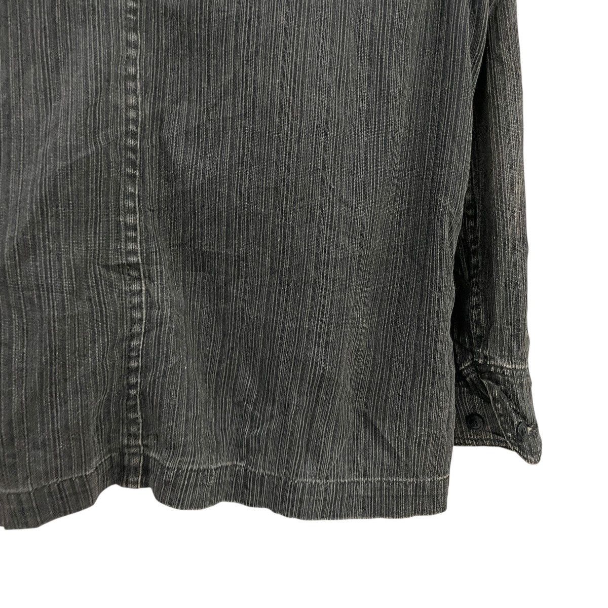 Japanese Brand Vintage Jungle Storm Stripe Denim Jacket Size US L / EU 52-54 / 3 - 11 Thumbnail