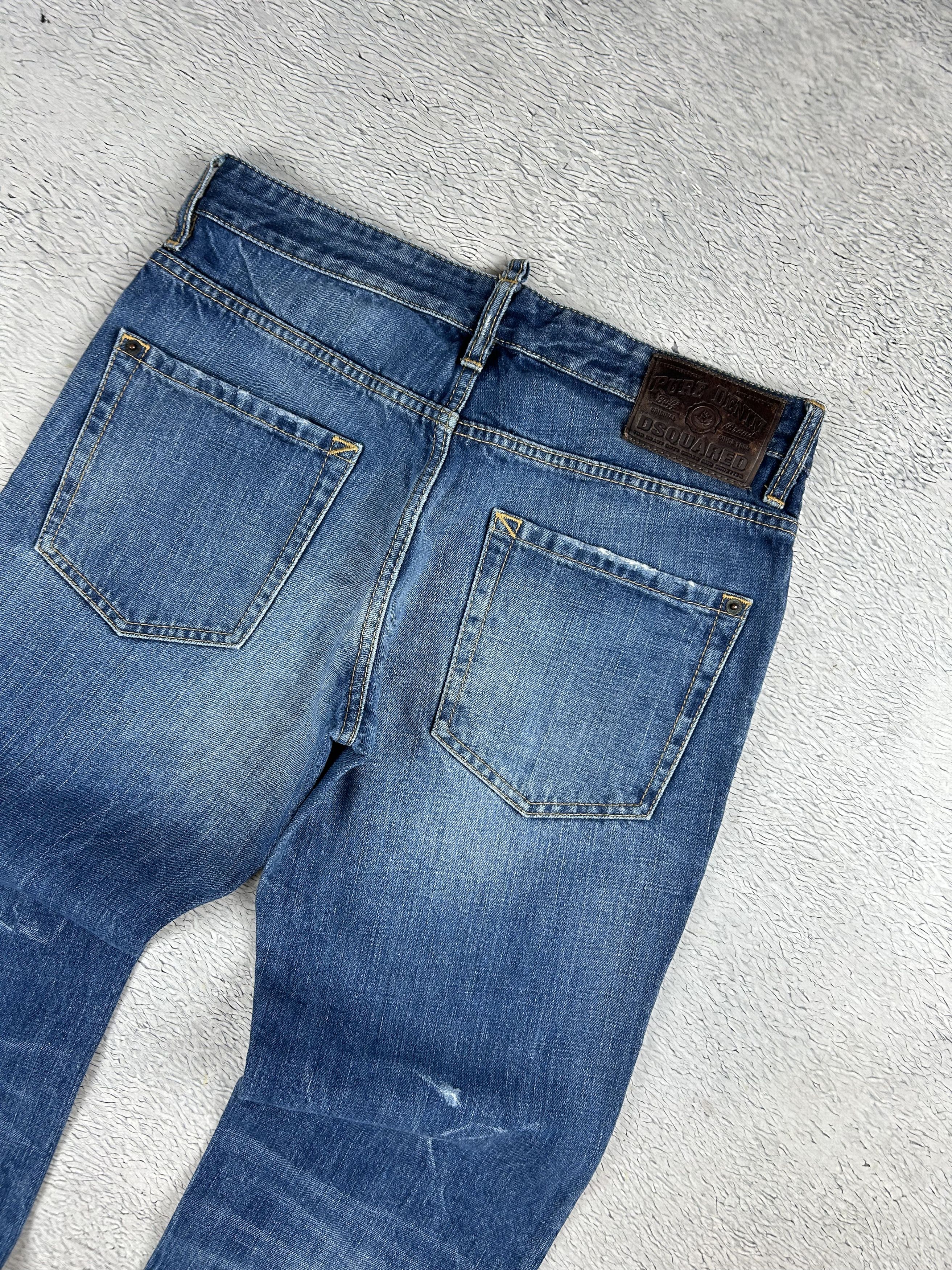 Dsquared2 × Vintage Dsquared D2 Jeans Men's Pure Denim Oldmoney style Size US 32 / EU 48 - 3 Thumbnail