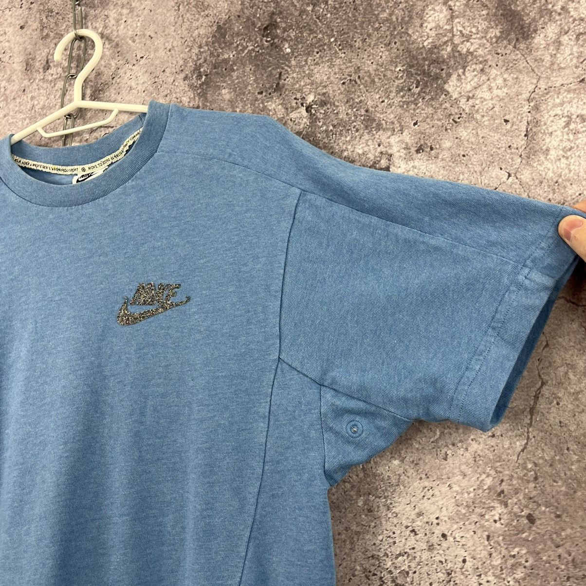 Nike Nike T-Shirt Move To Zero Small Spell Out Logo Y2K Size S Size US S / EU 44-46 / 1 - 4 Thumbnail