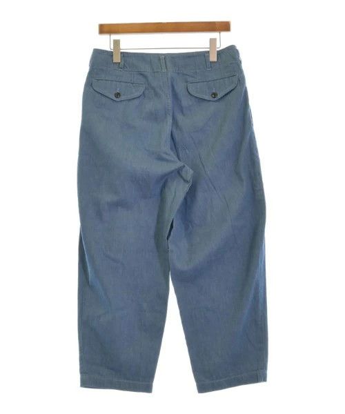 Comme des Garcons SHIRT Casual Pants Cotton Zipper Plain 2 Tucks Blue Size US 31 - 3 Thumbnail
