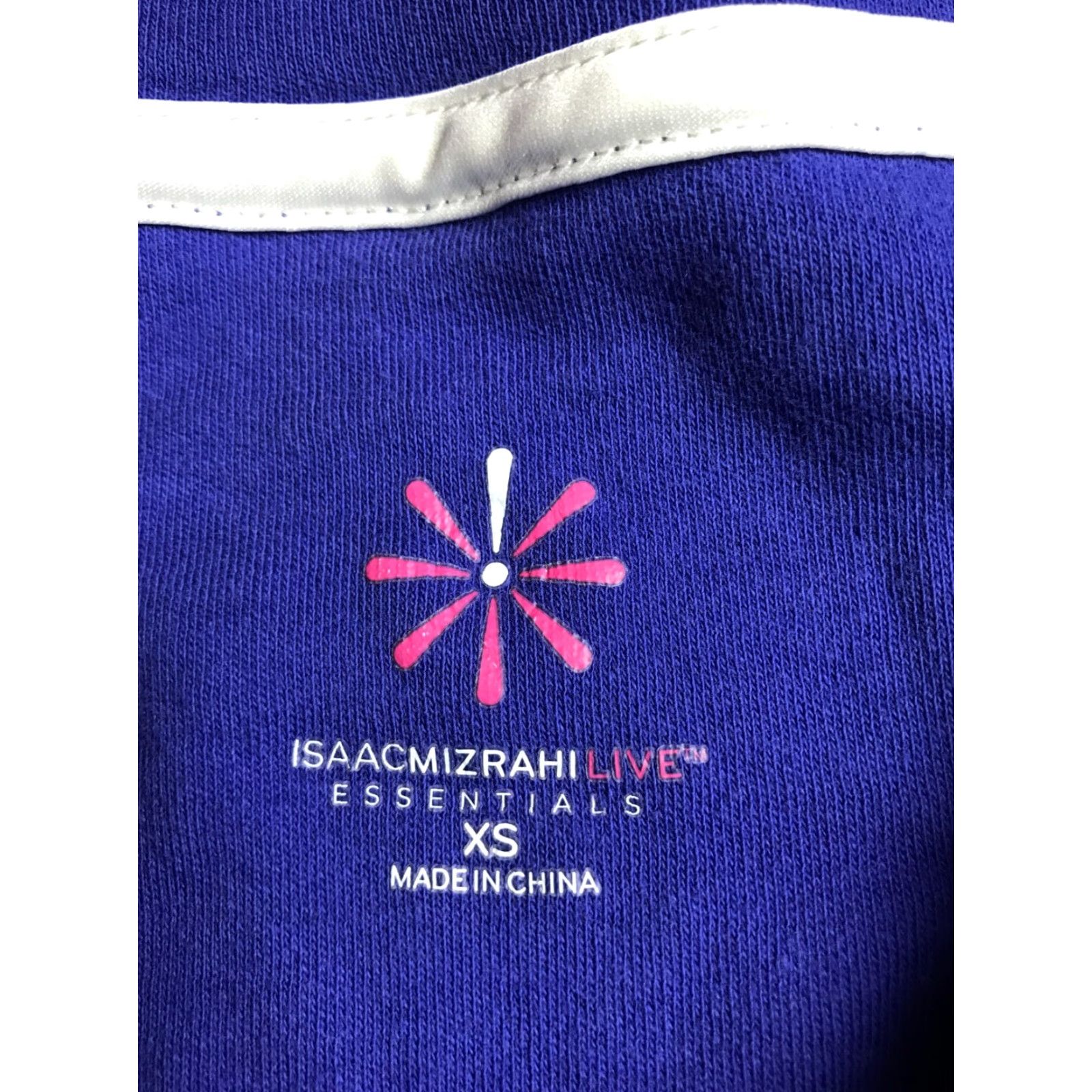 Isaac Mizrahi Isaac Mizrahi Dress Women's XS Purple Sweater Half Sleeve Crew Neck Knit Casual Travel Knee Length Vintage No Size XS / US 0-2 / IT 36-38 - 5 Thumbnail
