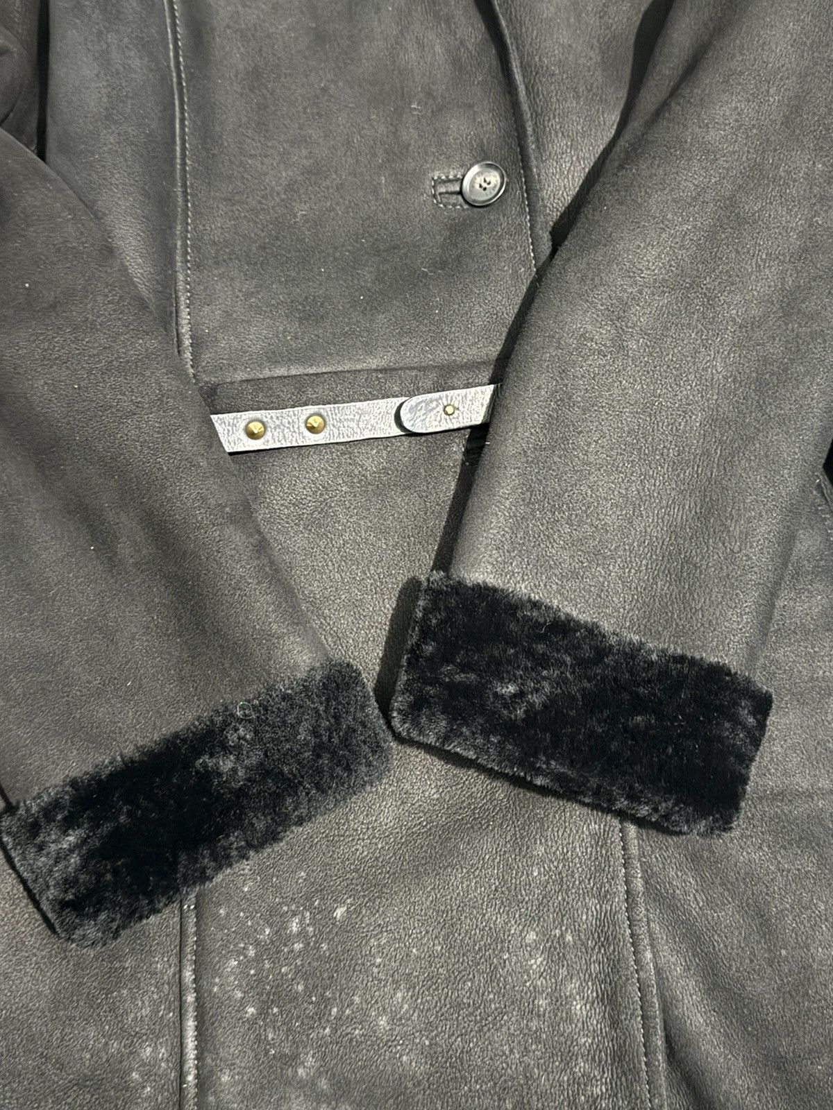 Gucci Gucci - Tom ford - Lambskin Sheepskin Leather Fur Jacket Size XS / US 0-2 / IT 36-38 - 5 Thumbnail