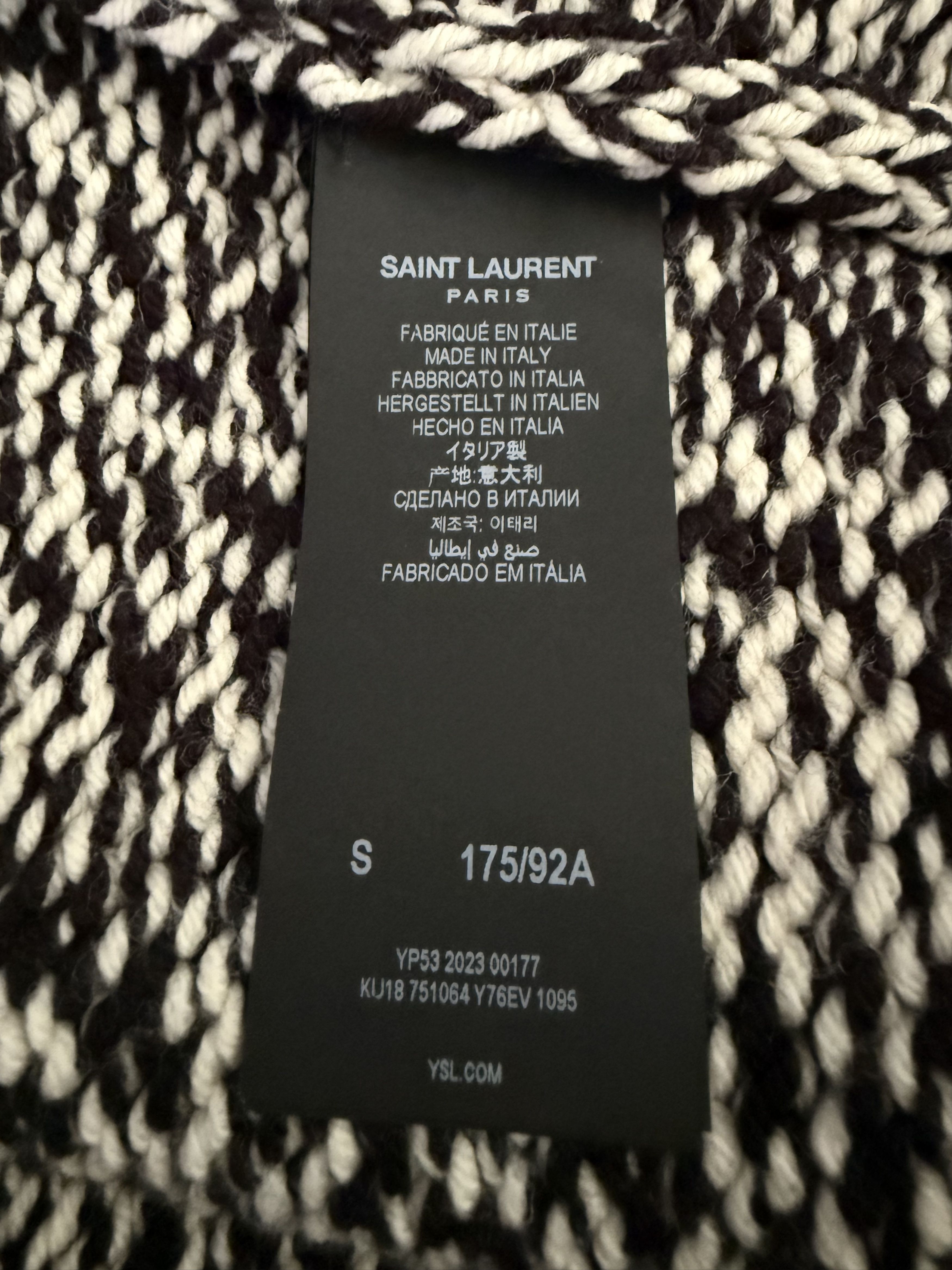 Saint Laurent Paris Maxi Dress Knit Size S / US 4 / IT 40 - 8 Thumbnail