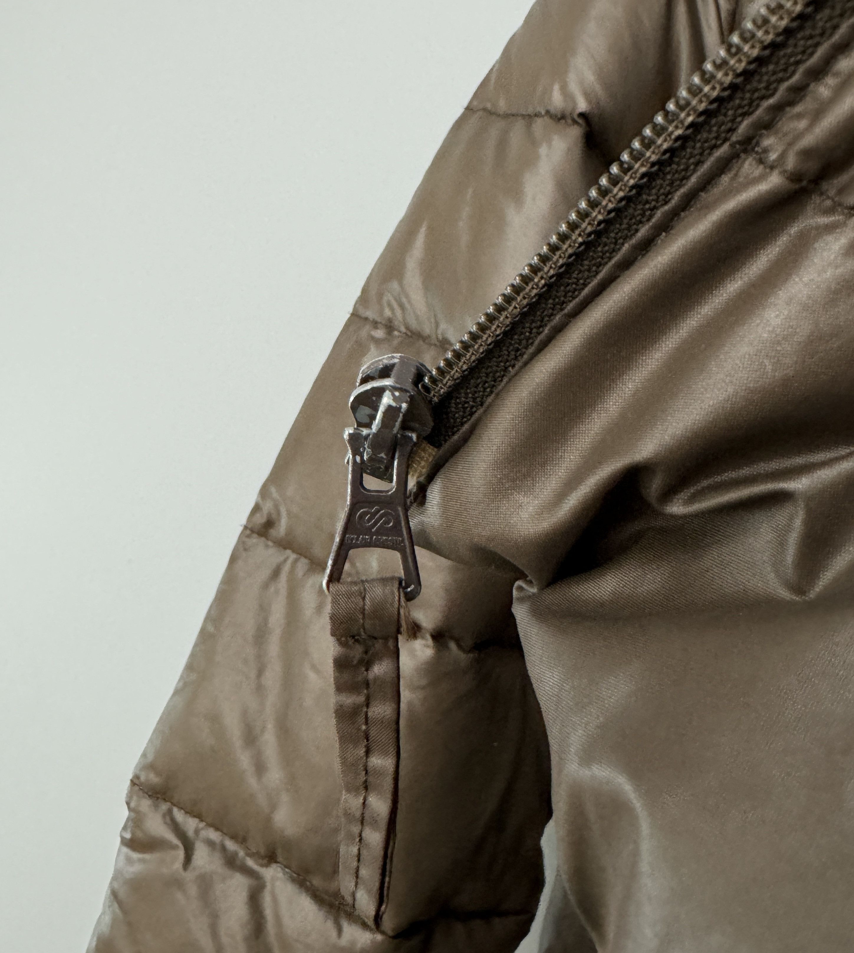 Moncler Moncler Down Jacket Puffer Zip Size 40 Brown Grenoble Size M / US 6-8 / IT 42-44 - 6 Thumbnail