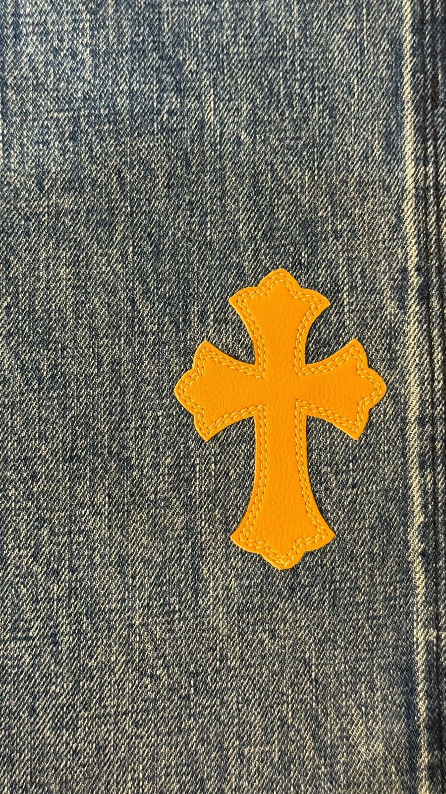 Chrome Hearts Chrome hearts 1of1 custom patches denim carpenter pants sz30 Size US 30 / EU 46 - 11 Thumbnail