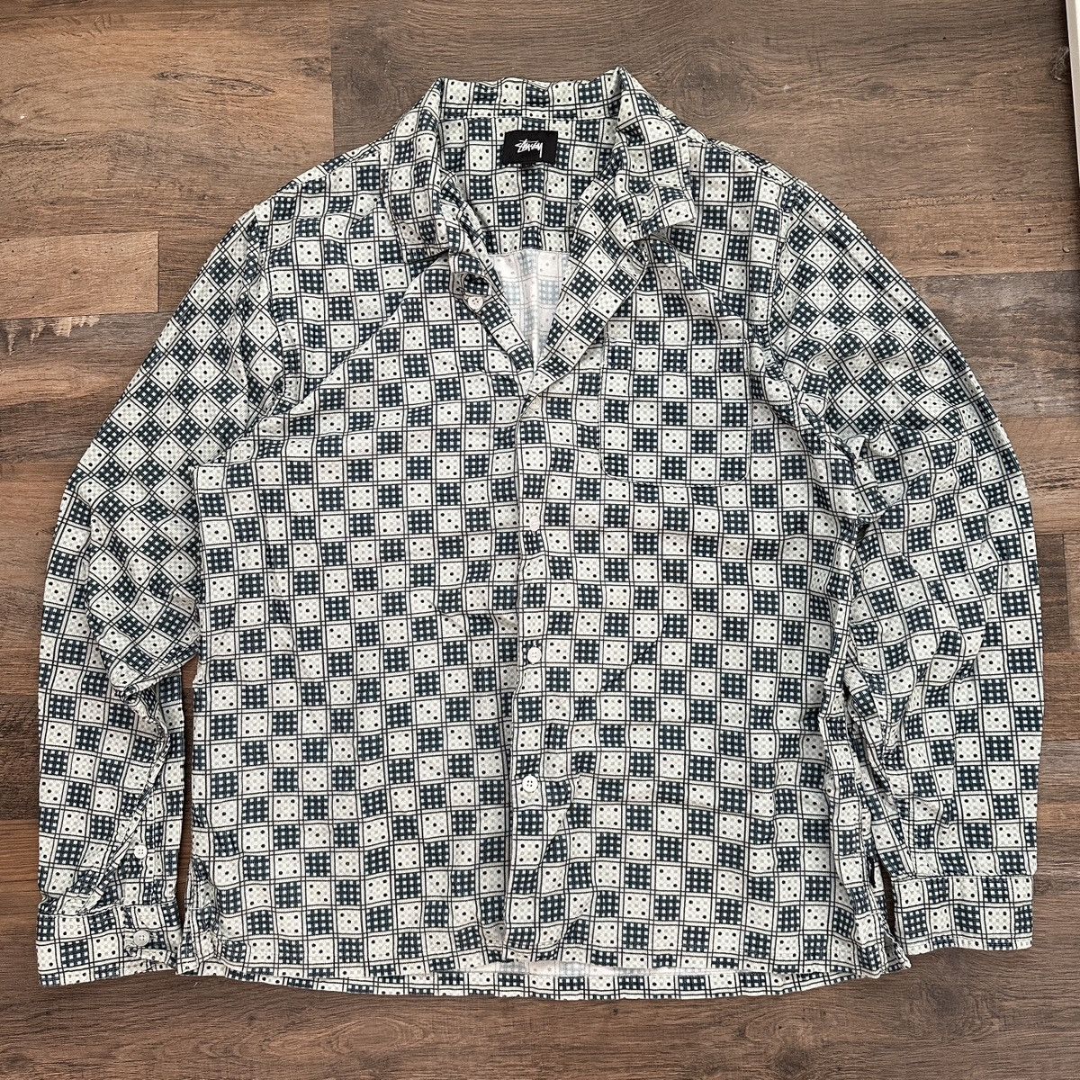 Stussy Stussy Dice Button Up Size US XL / EU 56 / 4 - 1 Thumbnail