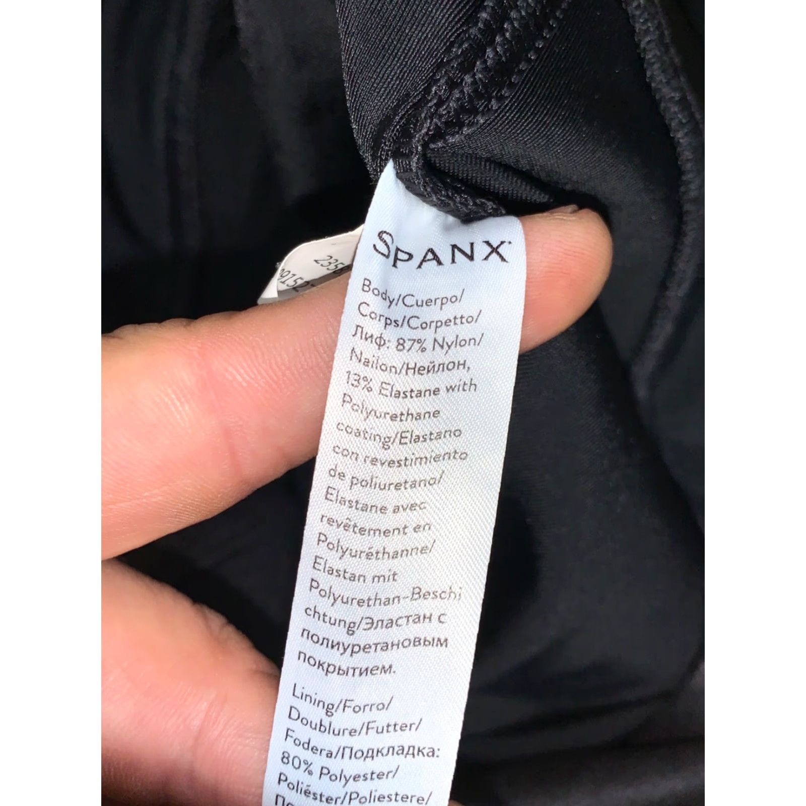 Spanx Spanx Faux Leather Leggings Womens S Black Casual 27" Inseam #8130 Size 28" / US 6 / IT 42 - 6 Thumbnail