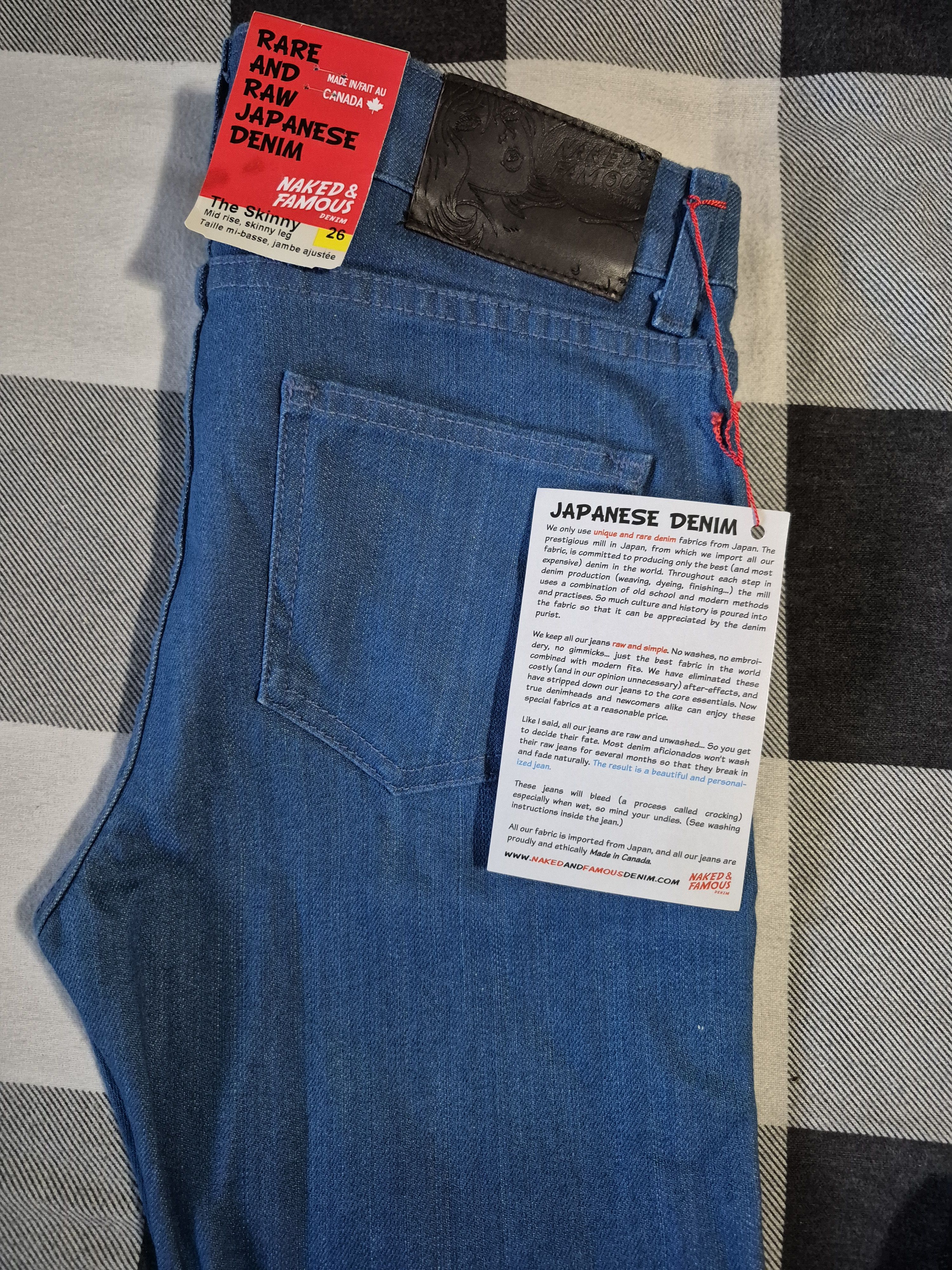 Naked & Famous The skinny stretch Size 26" / US 2 / IT 38 - 1 Thumbnail