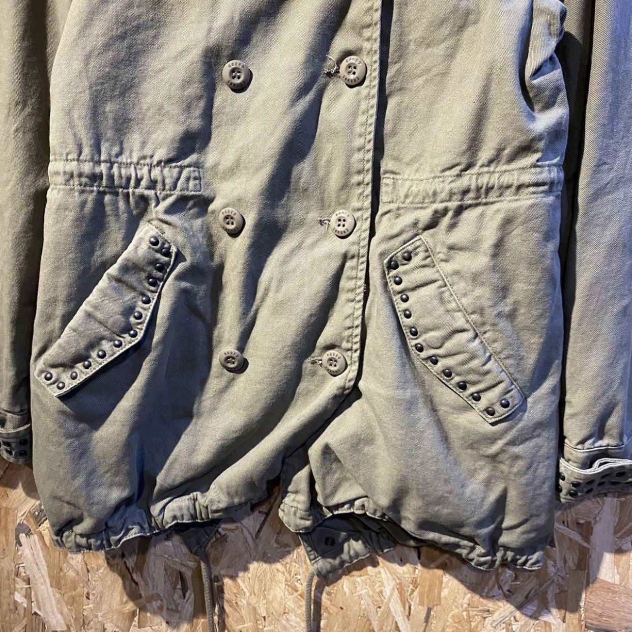 Japanese Brand × Vintage Vintage Rodeo Crowns “Rockers Skull” Military Jacket Size US M / EU 48-50 / 2 - 6 Thumbnail
