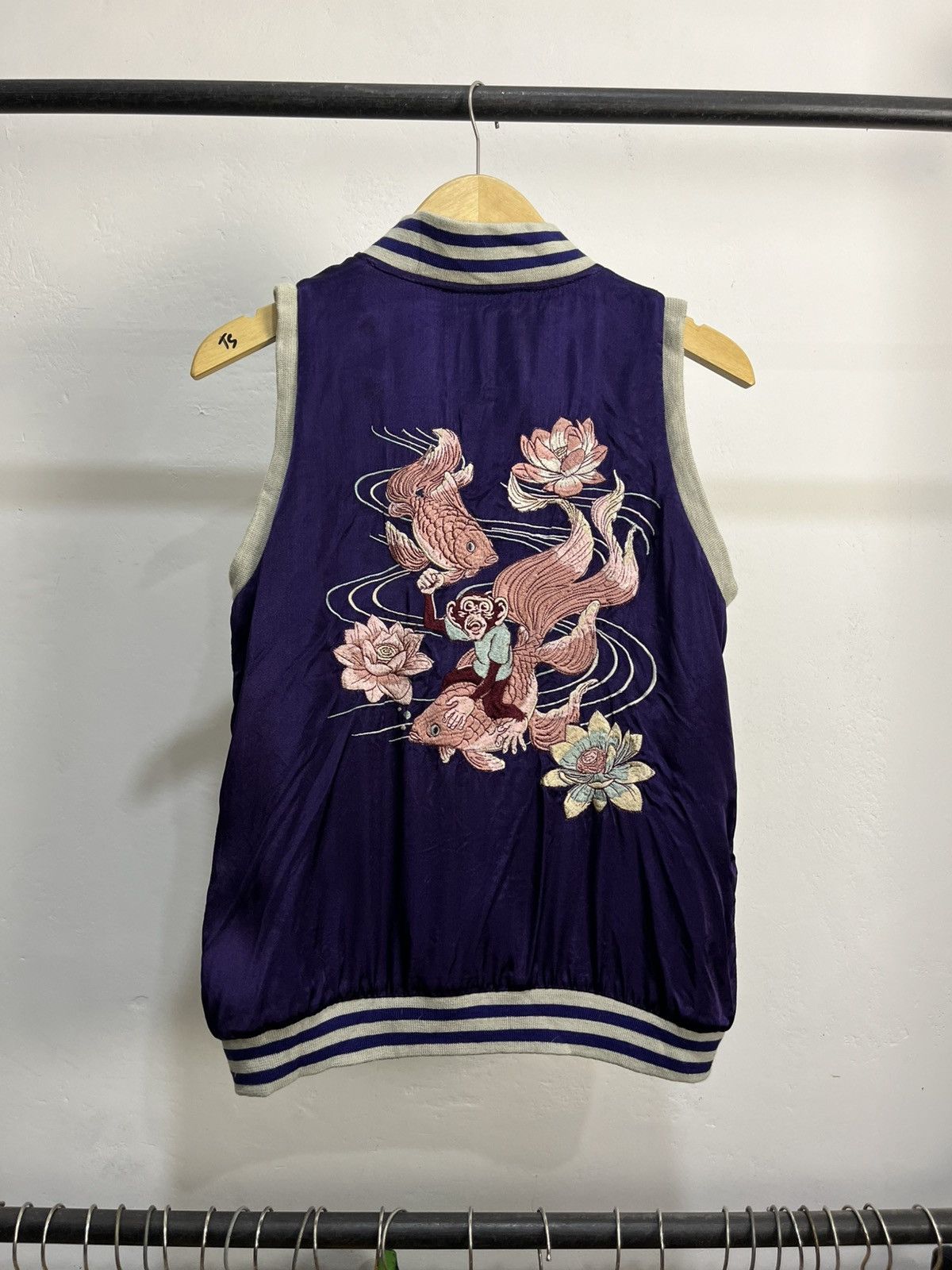 Japanese Brand Sukajan Radic japan vest Jacket Size US M / EU 48-50 / 2 - 2 Thumbnail