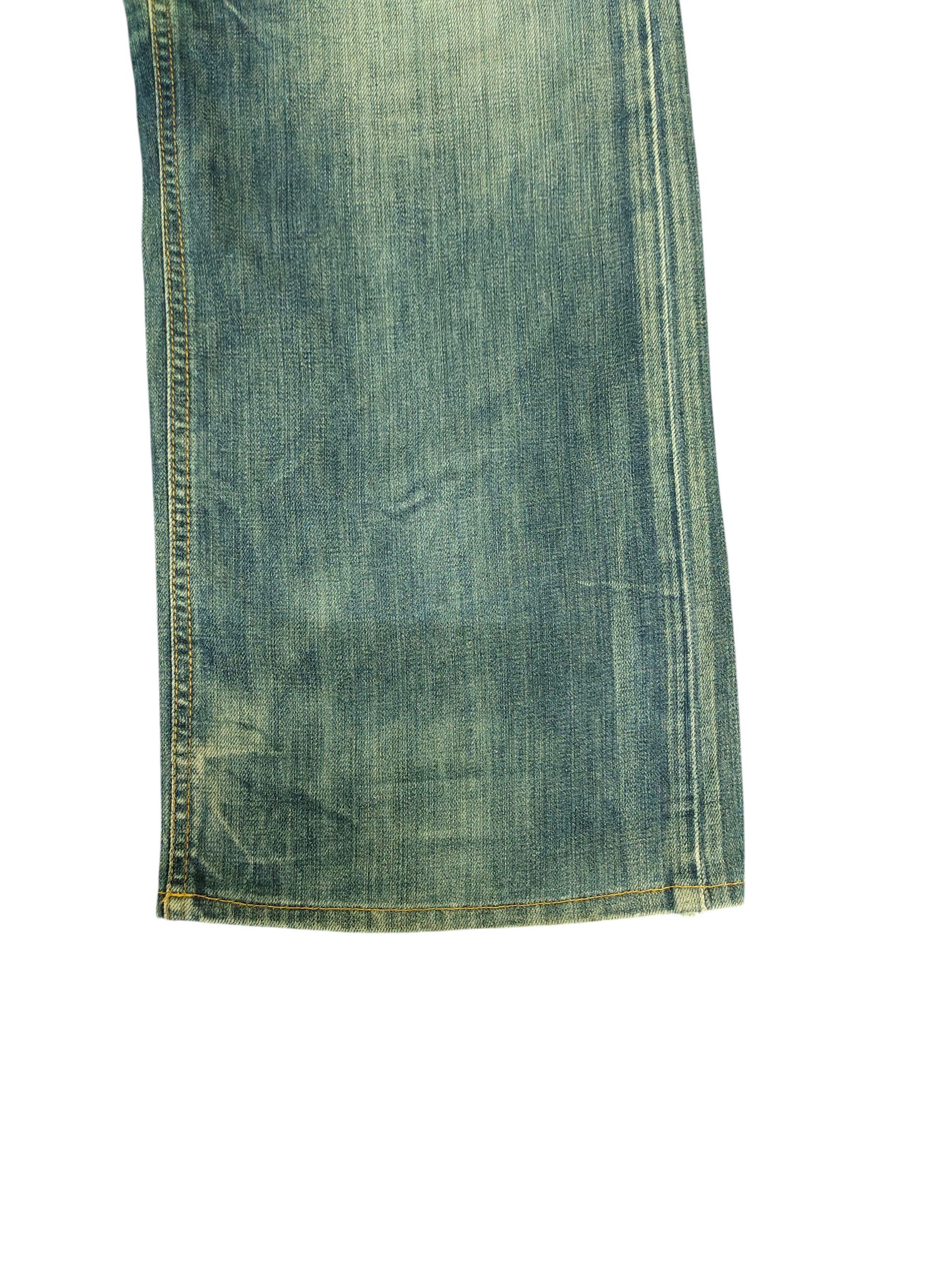 Comme des Garcons × Undercover Mini Brand Japan Clawmark Distress Loose Jeans Size US 36 / EU 52 - 5 Thumbnail