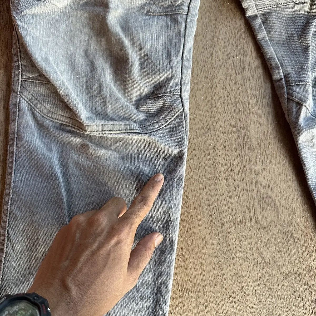 Japanese Brand × Vintage TORAICHI JAPAN VINTAGE DOUBLE KNEE WORKWEAR BIG POCKET PANTS Size US 31 - 10 Thumbnail
